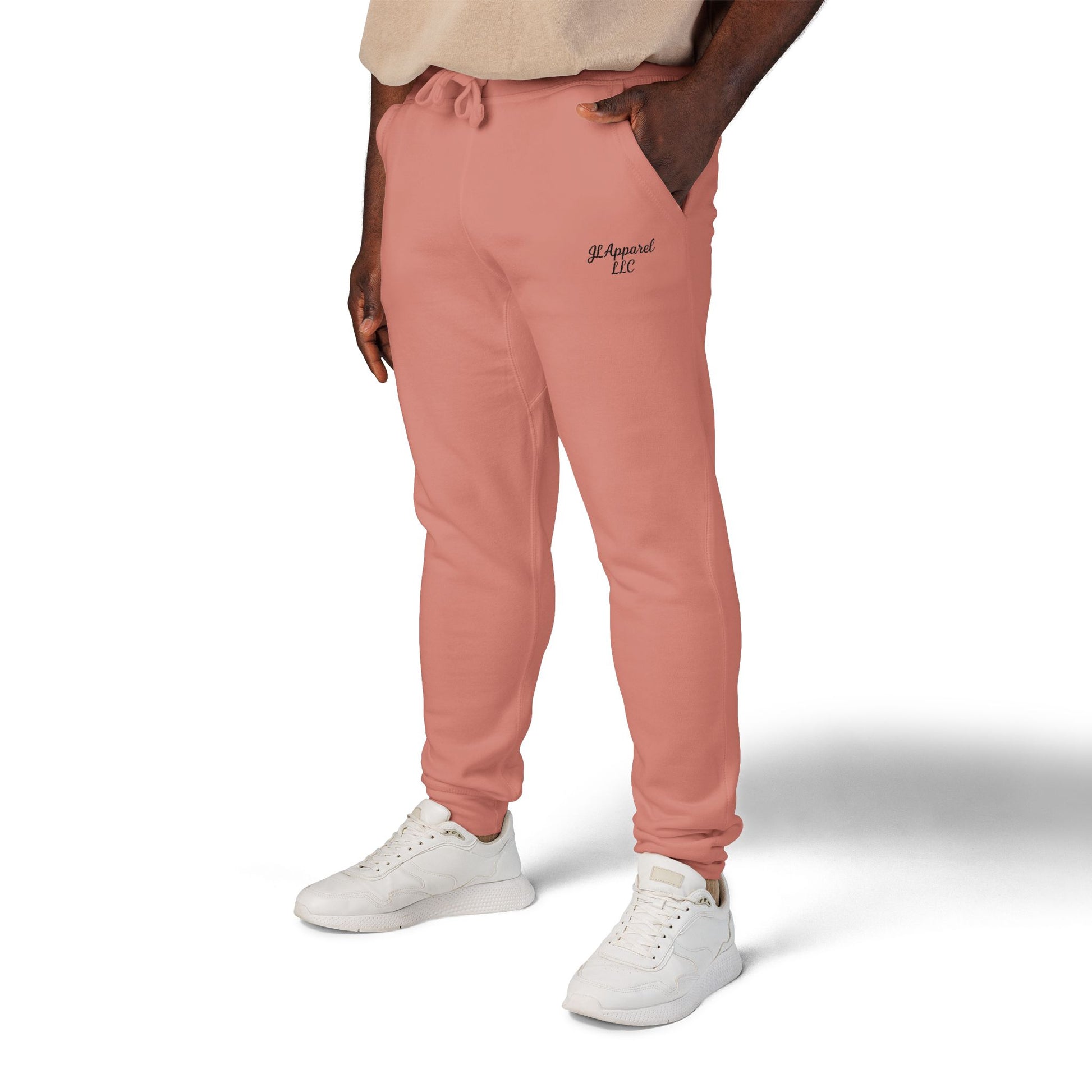 Casual Embroidered Fleece Sweatpants - Cozy Loungewear for All Occasions, Perfect Gift for Her/Him, Ideal for Relaxing Days