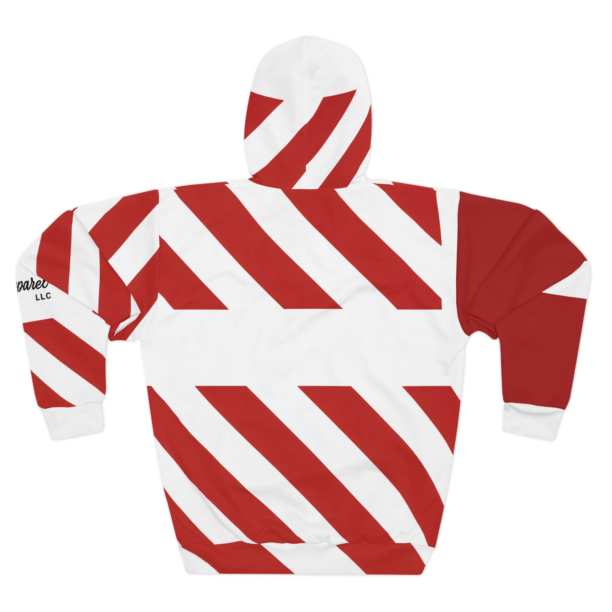 Bold Striped Unisex Pullover Hoodie, Trendy Fashion, Streetwear, Comfortable Layering, Gift for Him/Her, Stylish Winter Wear, Casual Outfit