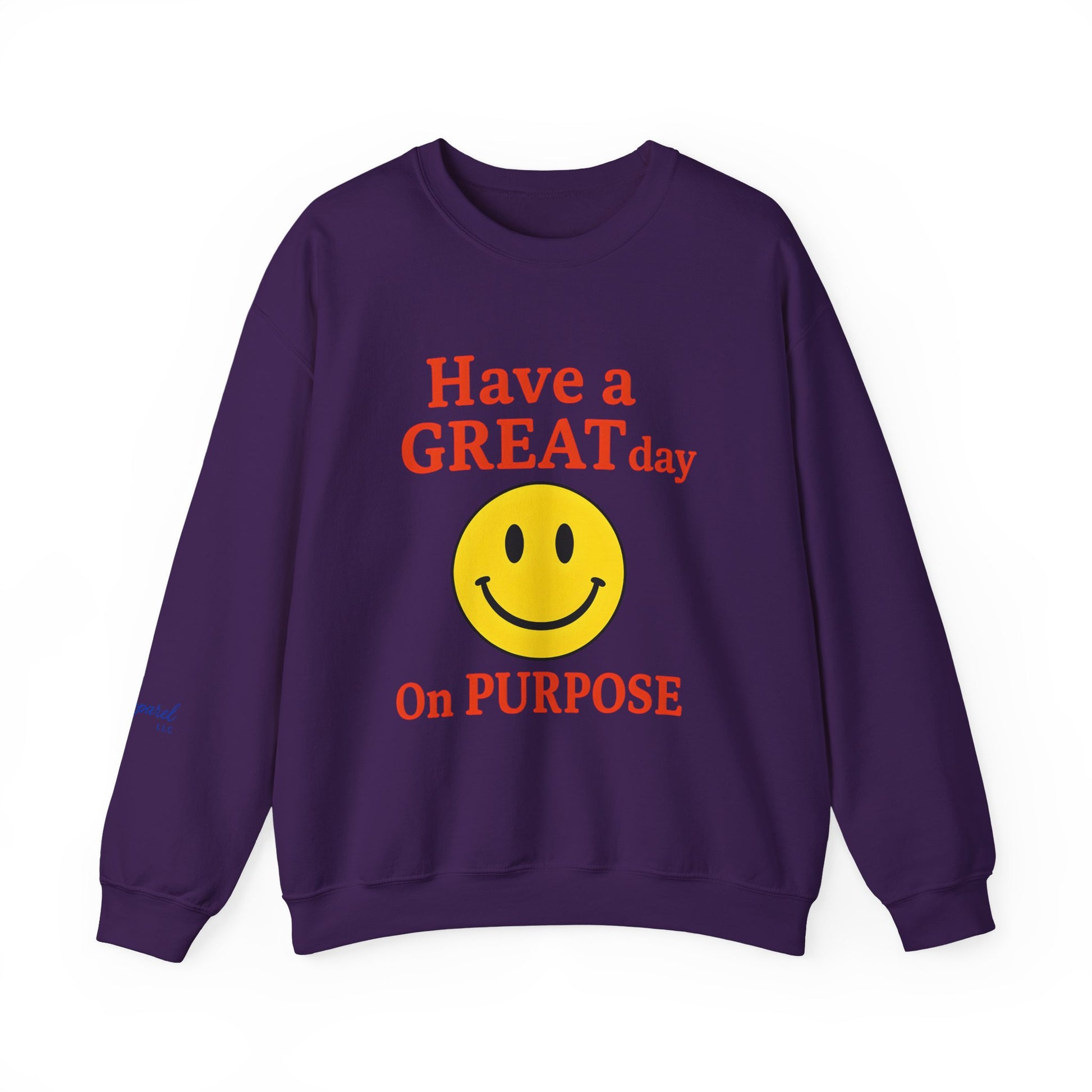 Happy Vibes Crewneck Sweatshirt, Motivational Gift, Feel-Good Fashion, Unisex Pullover, Casual Wear