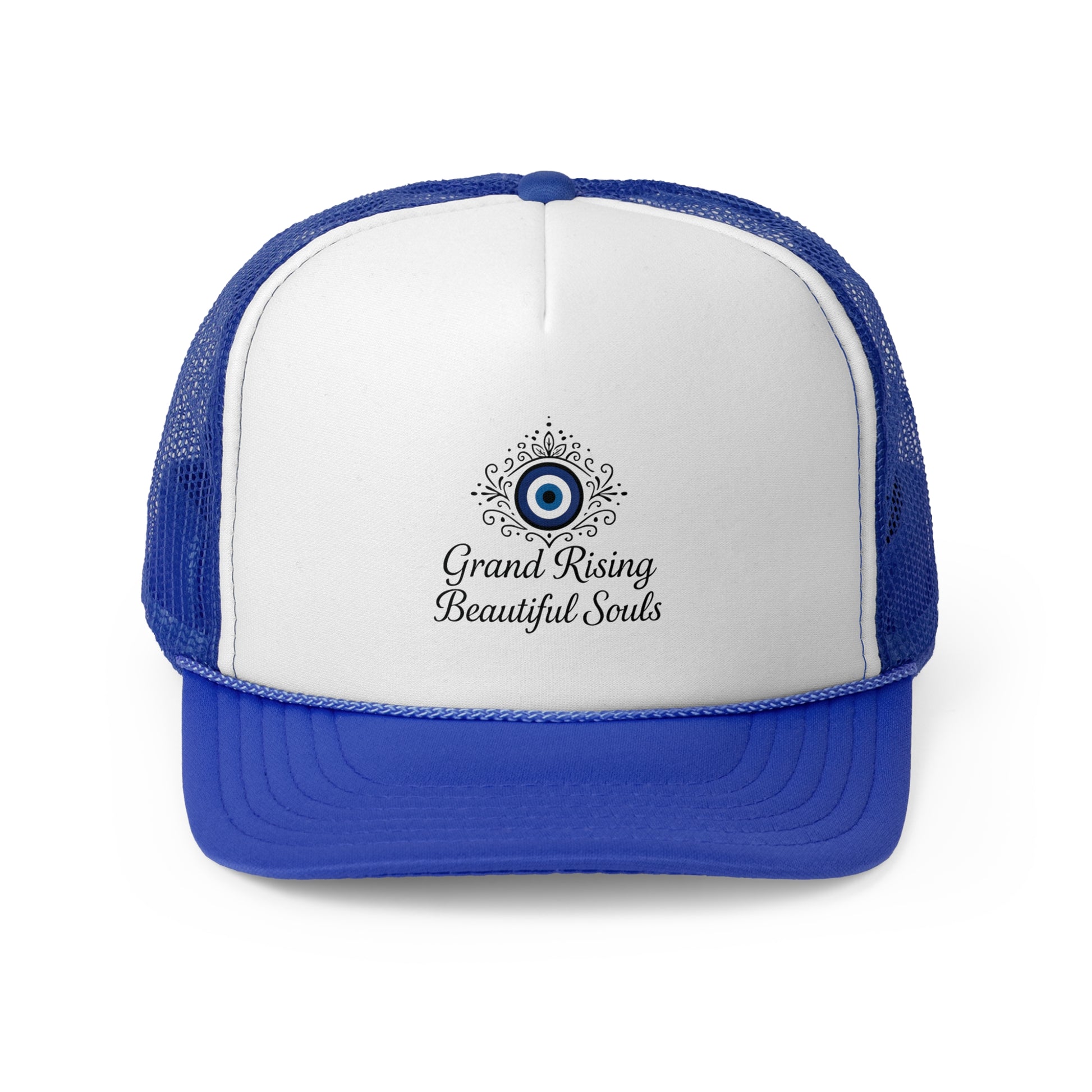 Grand Rising Beautiful Souls Trucker Cap, Inspirational Snapback Hat, Spiritual Gifts, Bohemian Style Cap, Unique Outdoors Headwear