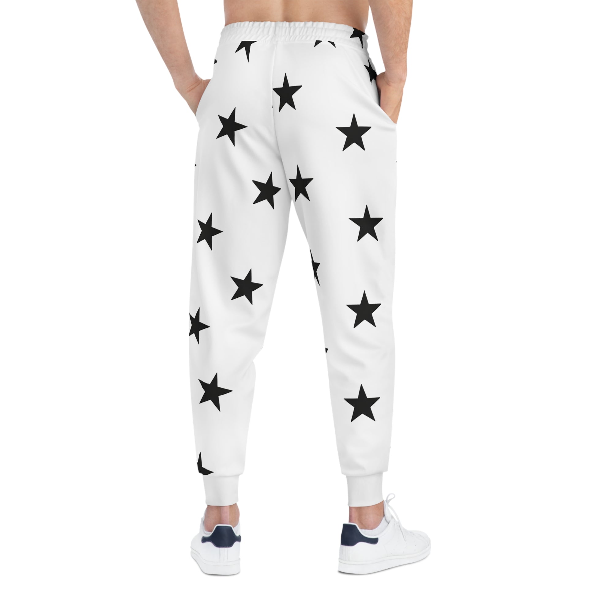 Stylish Star-Printed Joggers, Comfortable Loungewear, Fitness Trousers, Casual Outfits, Gift for Athletes, Trendy Streetwear