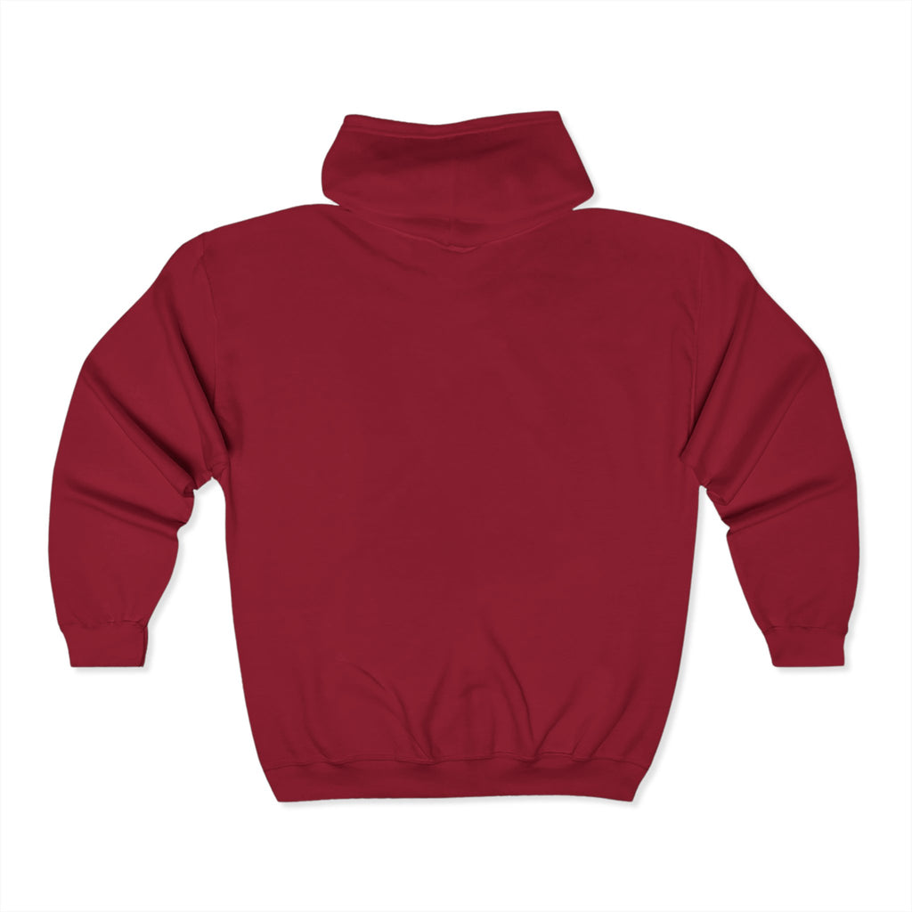Positive Vibes Zip Hoodie, Unisex Hooded Sweatshirt for Relaxation, Gift for Friends, Casual Wear, Comfortable Layering