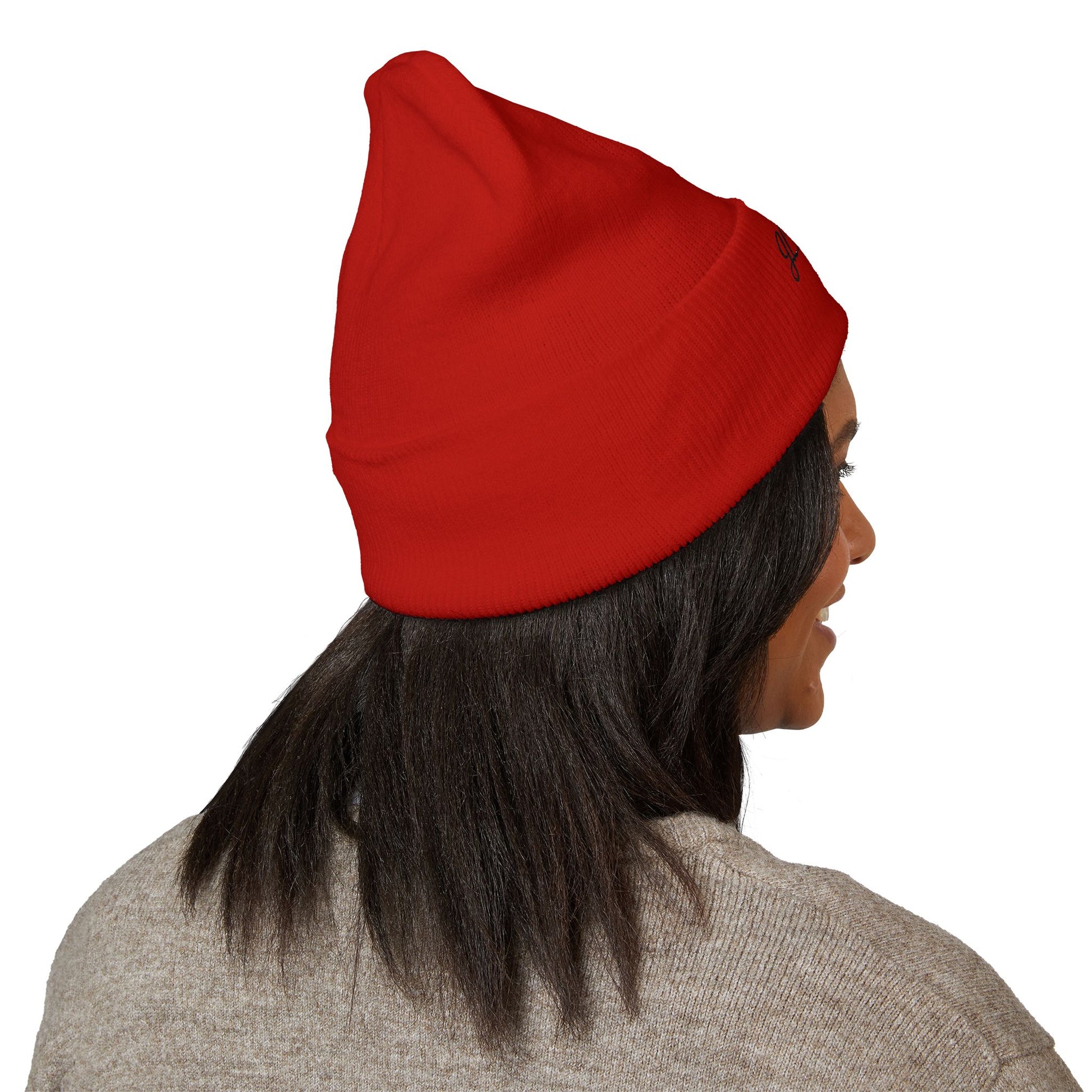Classic Embroidered Cuffed Beanie for Cozy Style, Winter Gifts, Casual Wear, Personalized Beanie, Custom Headwear, Fashion Accessory