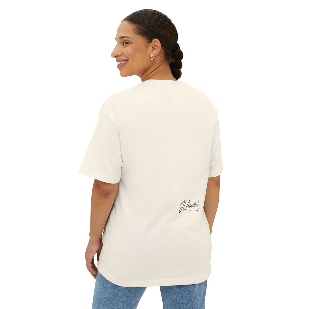 Grand Rising Unisex Oversized Boxy Tee with Eye Design, Spiritual T-Shirt, Positive Vibes Apparel, Gift for Soul Seekers, Relaxed Fit Shirt