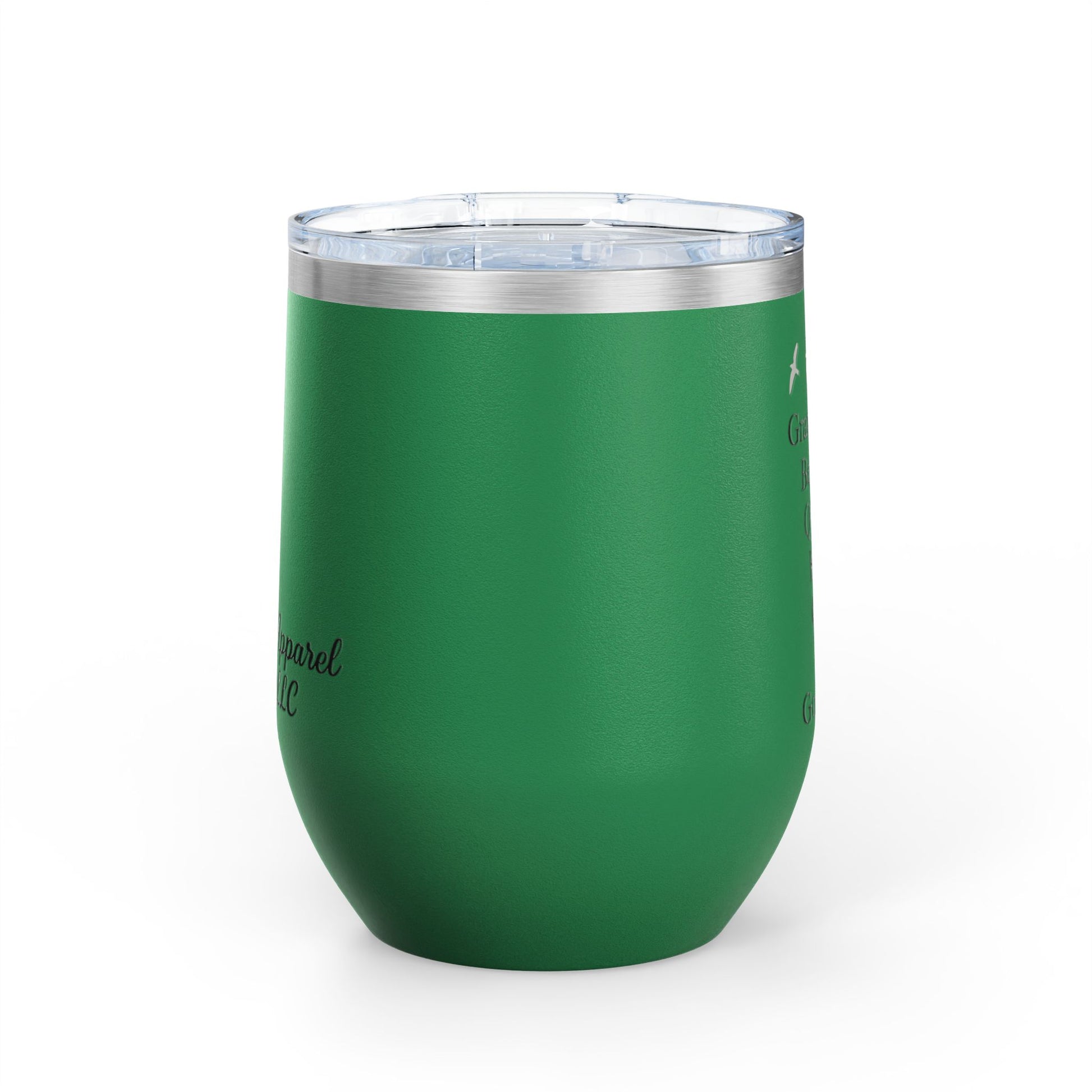 Elegant Insulated Wine Tumbler, Grand Rising Quotes, Gift for Her, Birthday, Bridal Shower, Relaxation, Outdoor Events