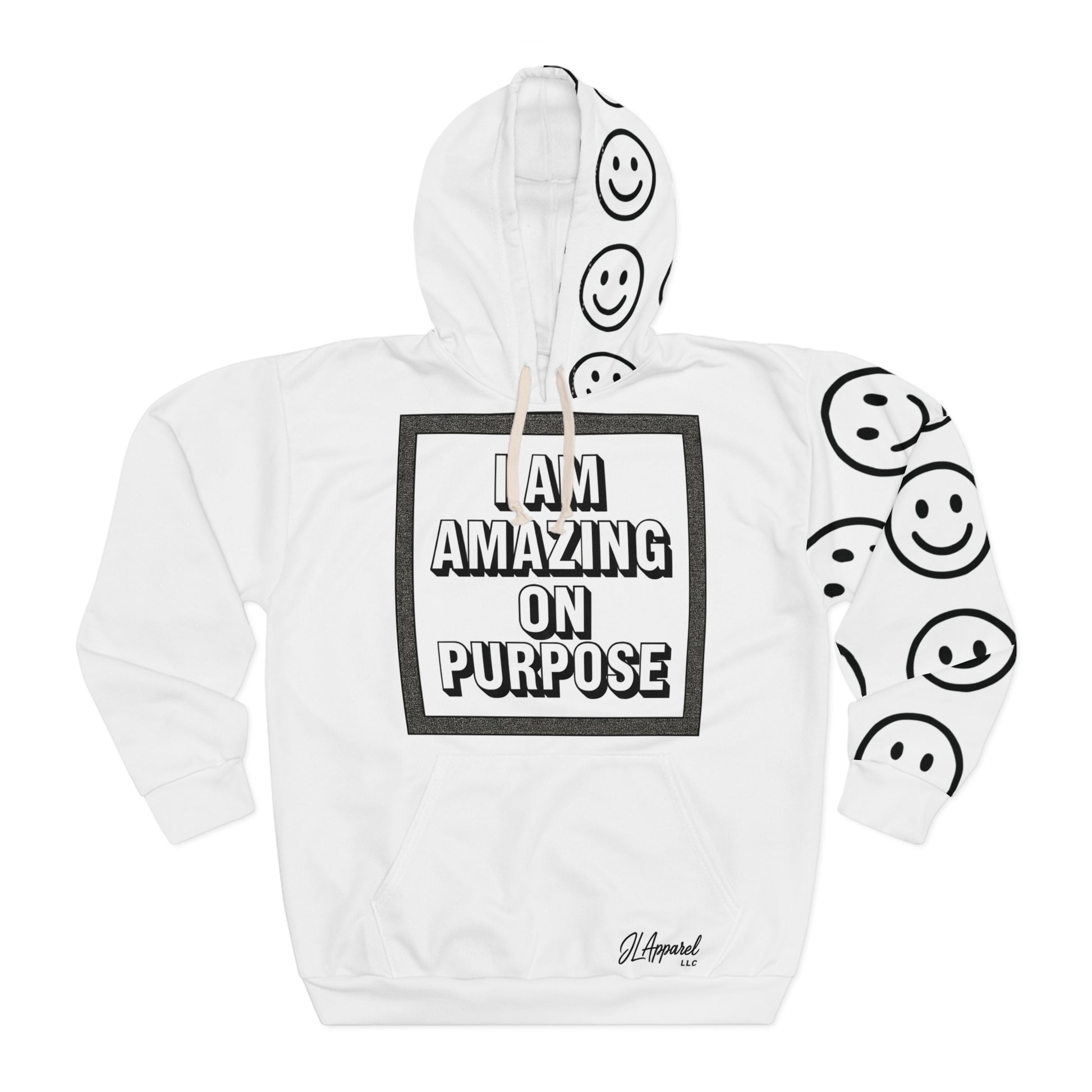 Inspirational Unisex Hoodie, Positive Vibes Sweatshirt, Motivational Fashion, Gift for Friends, Happy Attitude Fashion