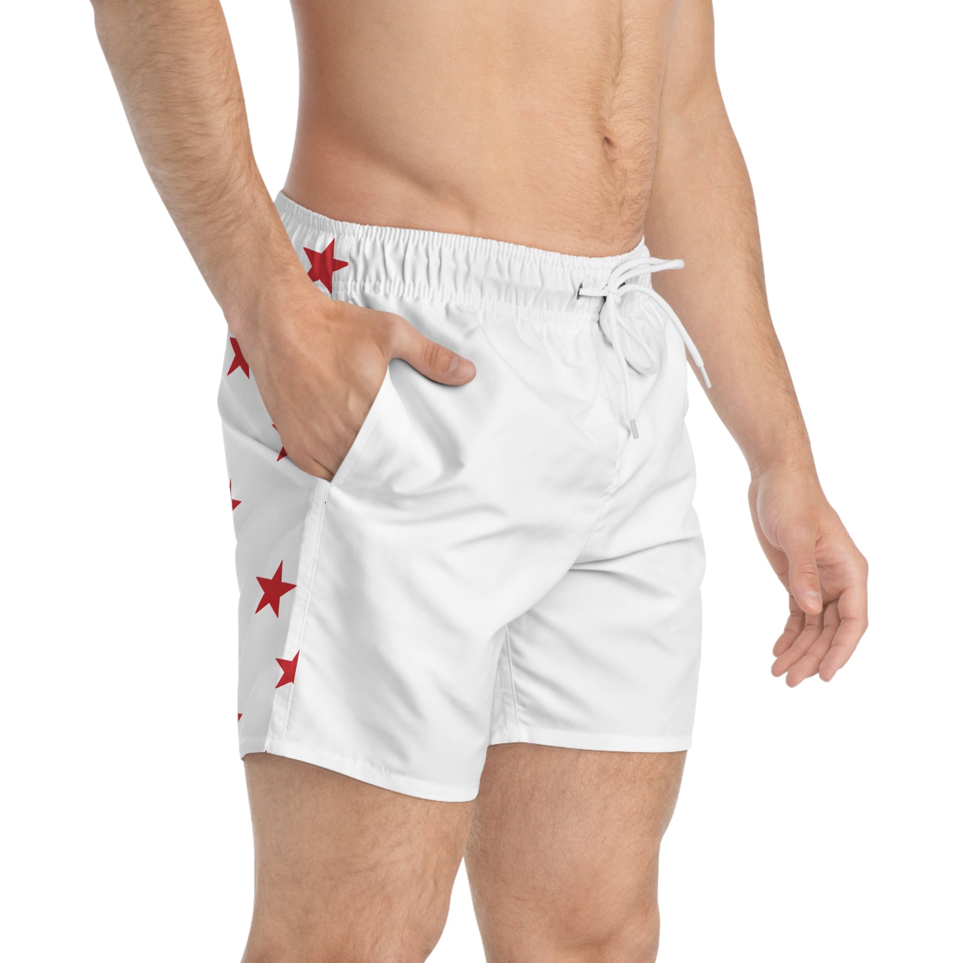 Stars & Stripes Swim Trunks - Fun Beachwear, Summer Pool Party Essential, Vacation Swim Shorts, Nautical Holiday Outfit, Kids & Adults [...]