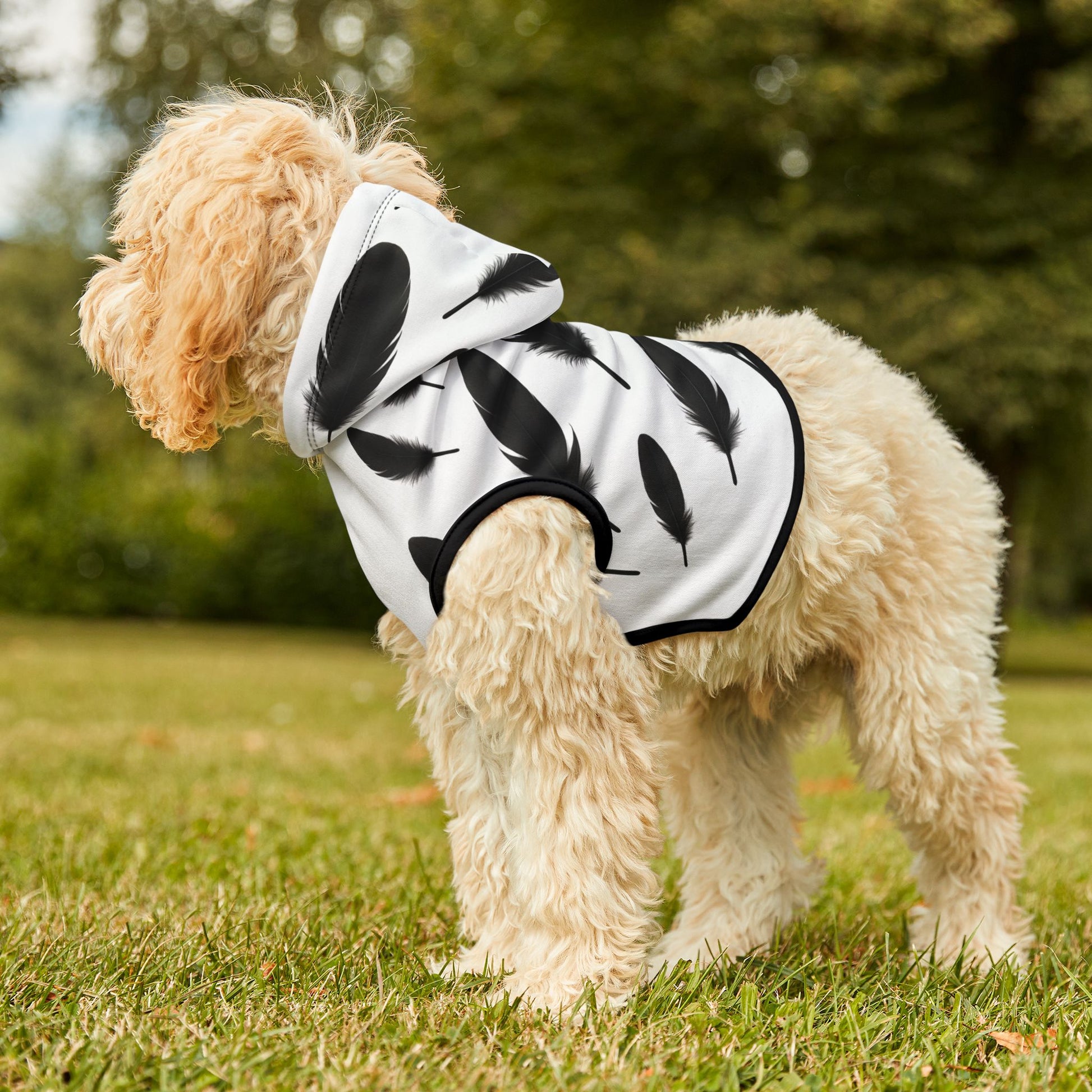 Stylish Pet Hoodie with Feather Design - Cozy, Fashionable, Dog Apparel for All Seasons, Perfect for Gifts, Pet Lovers, and Special [...]