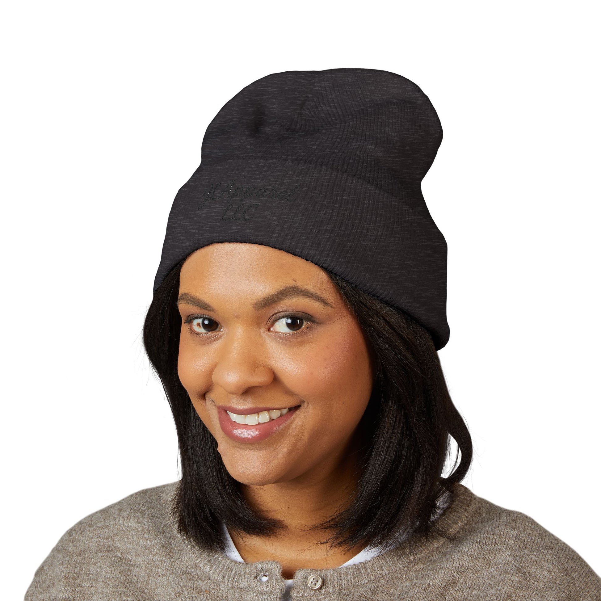Classic Embroidered Cuffed Beanie for Cozy Style, Winter Gifts, Casual Wear, Personalized Beanie, Custom Headwear, Fashion Accessory