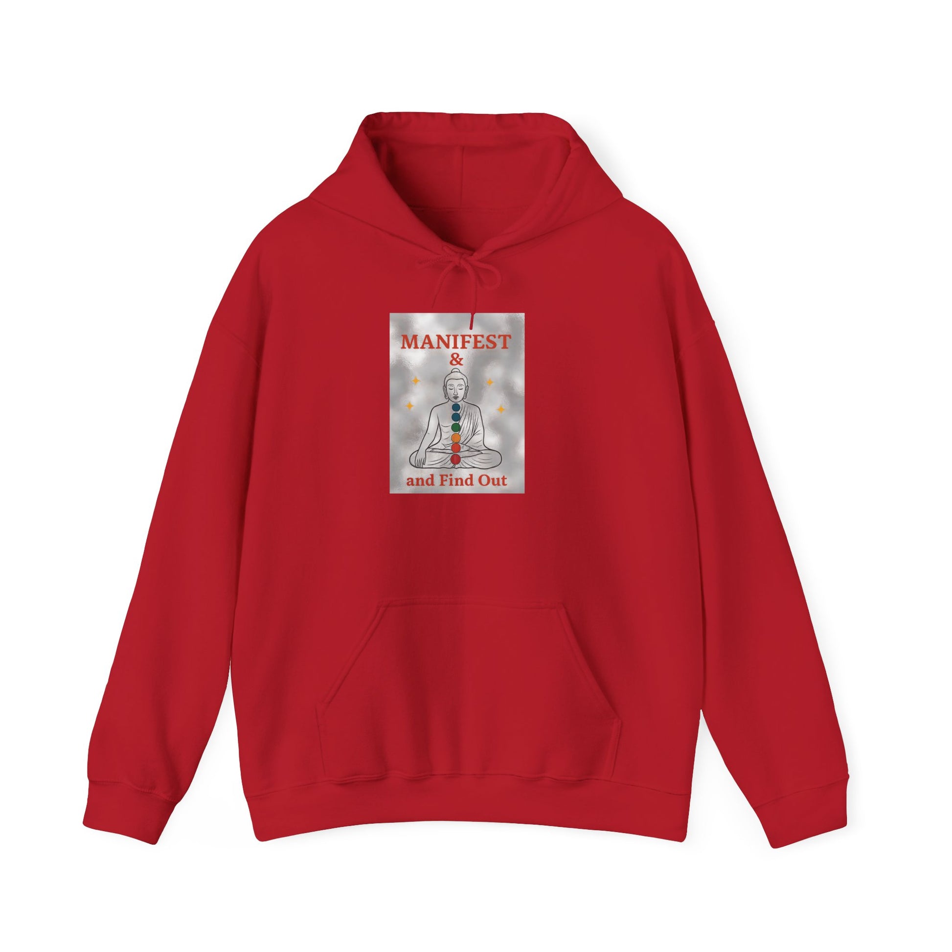 Manifest Your Dreams Hooded Sweatshirt, Cozy Unisex Sweatshirt, Inspirational Gift, Meditation Apparel, Spiritual Hoodies, Fashion for All