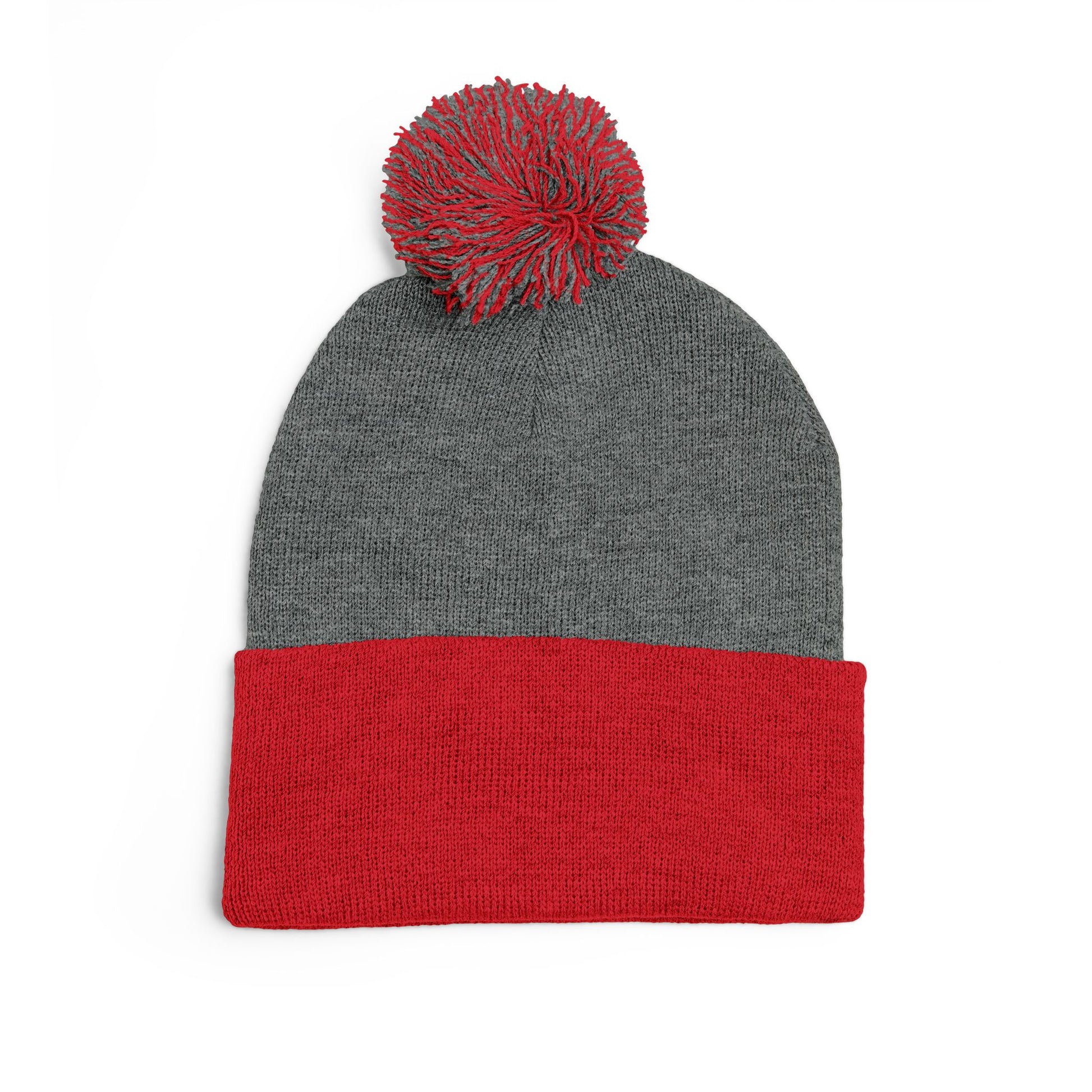 Cozy Pom-Pom Knit Cap - It's Not That Serious, Funny Winter Hat, Embroidered Beanie, Gift for Friends, Casual Style