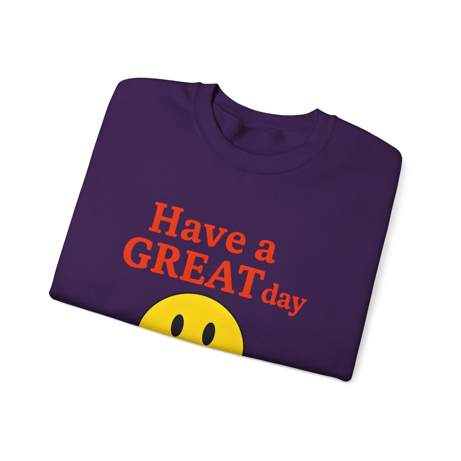 Happy Vibes Crewneck Sweatshirt, Motivational Gift, Feel-Good Fashion, Unisex Pullover, Casual Wear
