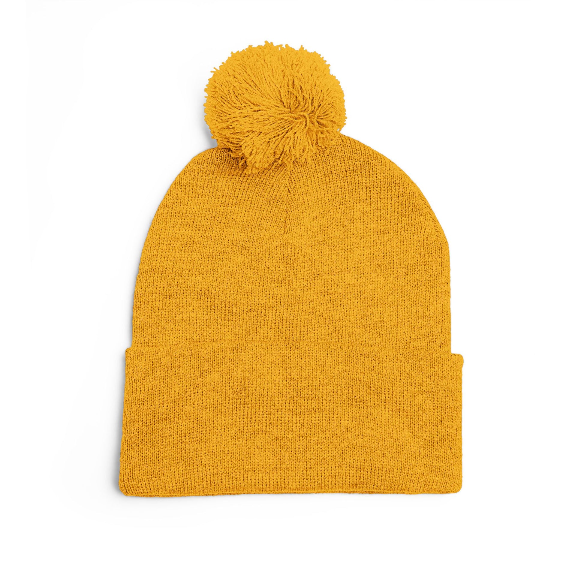 Cozy Pom-Pom Knit Cap - It's Not That Serious, Funny Winter Hat, Embroidered Beanie, Gift for Friends, Casual Style