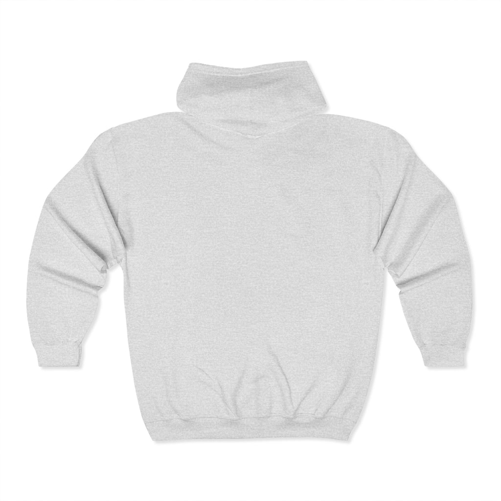 Positive Vibes Zip Hoodie, Unisex Hooded Sweatshirt for Relaxation, Gift for Friends, Casual Wear, Comfortable Layering