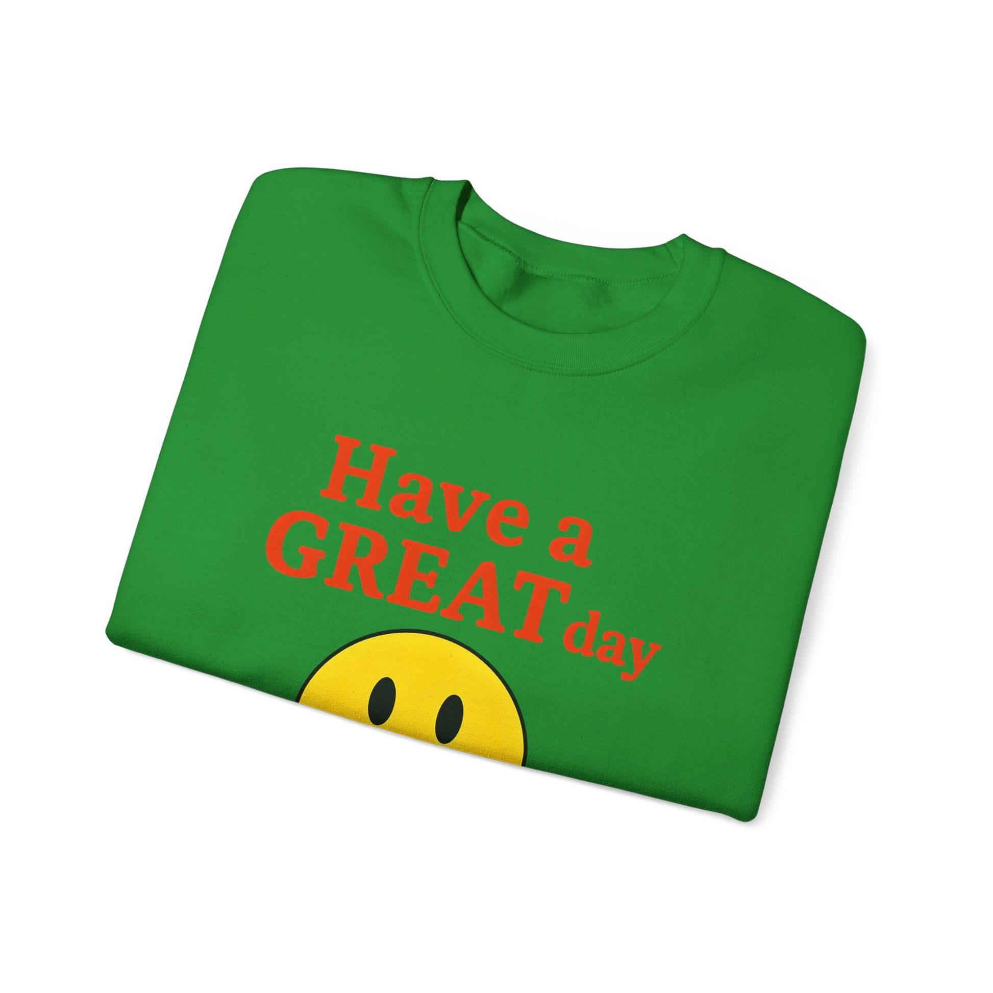 Happy Vibes Crewneck Sweatshirt, Motivational Gift, Feel-Good Fashion, Unisex Pullover, Casual Wear
