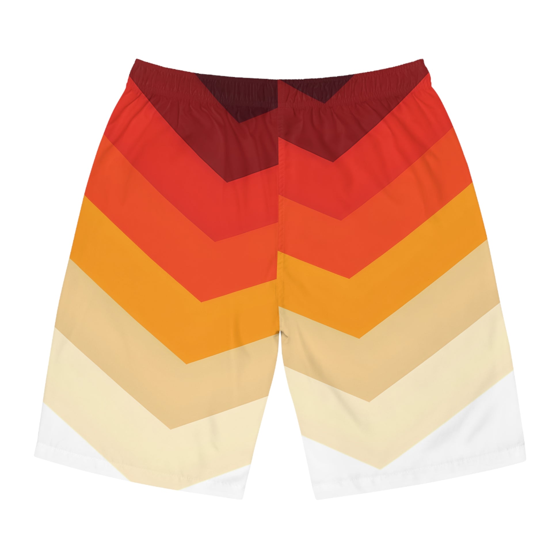 Vibrant Colorful Men's Board Shorts, Summer Swim Trunks, Beach Wear, Vacation Attire, Casual Shorts, Pool Party Essentials