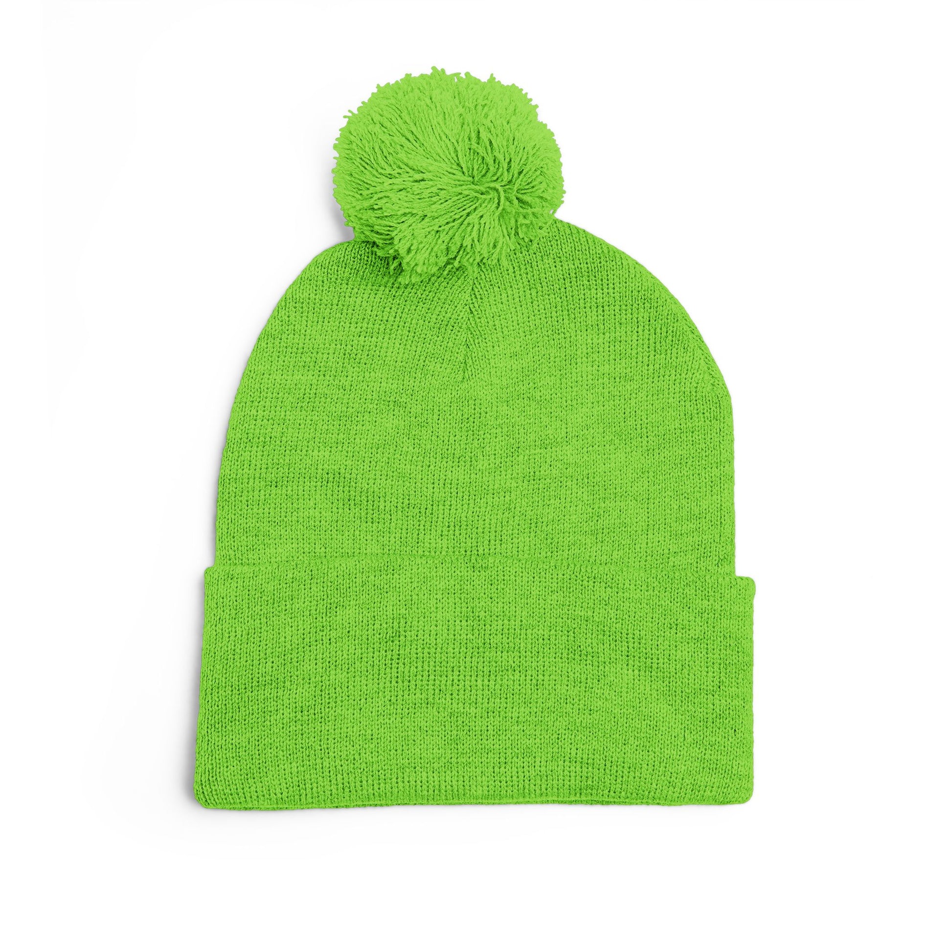 Cozy Pom-Pom Knit Cap - It's Not That Serious, Funny Winter Hat, Embroidered Beanie, Gift for Friends, Casual Style