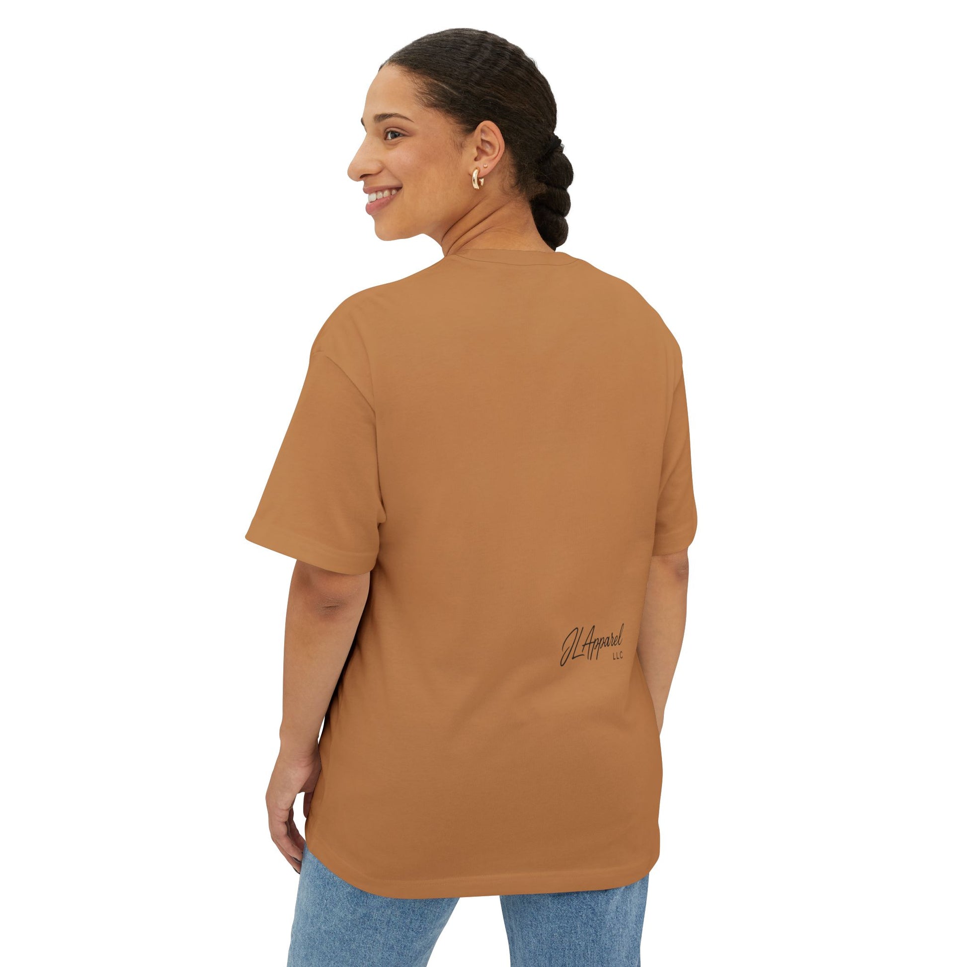Grand Rising Unisex Oversized Boxy Tee with Eye Design, Spiritual T-Shirt, Positive Vibes Apparel, Gift for Soul Seekers, Relaxed Fit Shirt