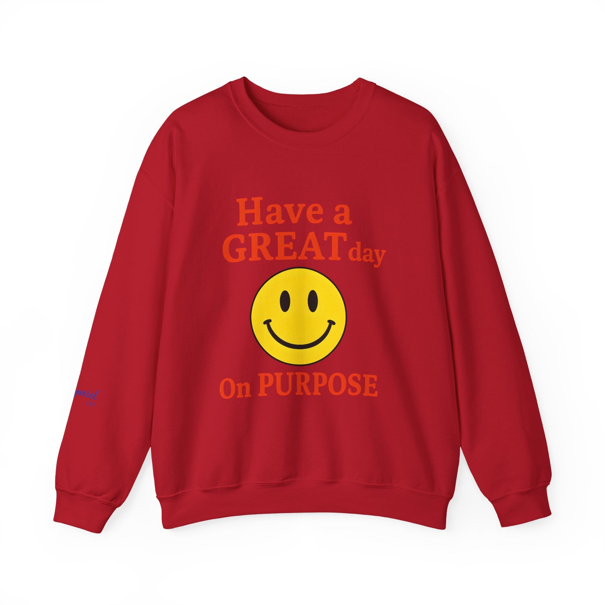 Happy Vibes Crewneck Sweatshirt, Motivational Gift, Feel-Good Fashion, Unisex Pullover, Casual Wear