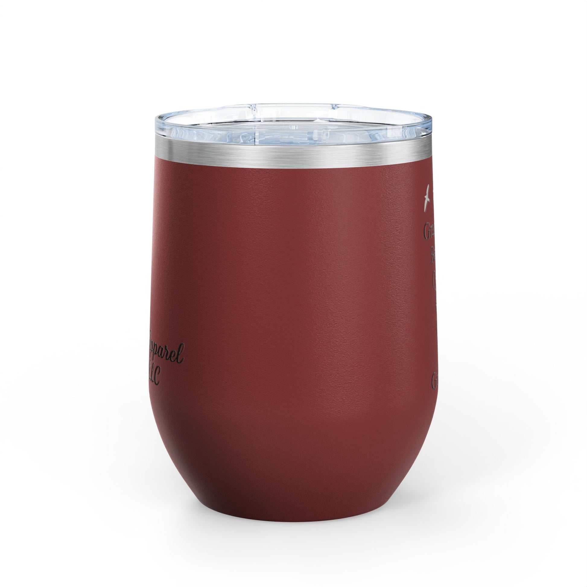 Elegant Insulated Wine Tumbler, Grand Rising Quotes, Gift for Her, Birthday, Bridal Shower, Relaxation, Outdoor Events