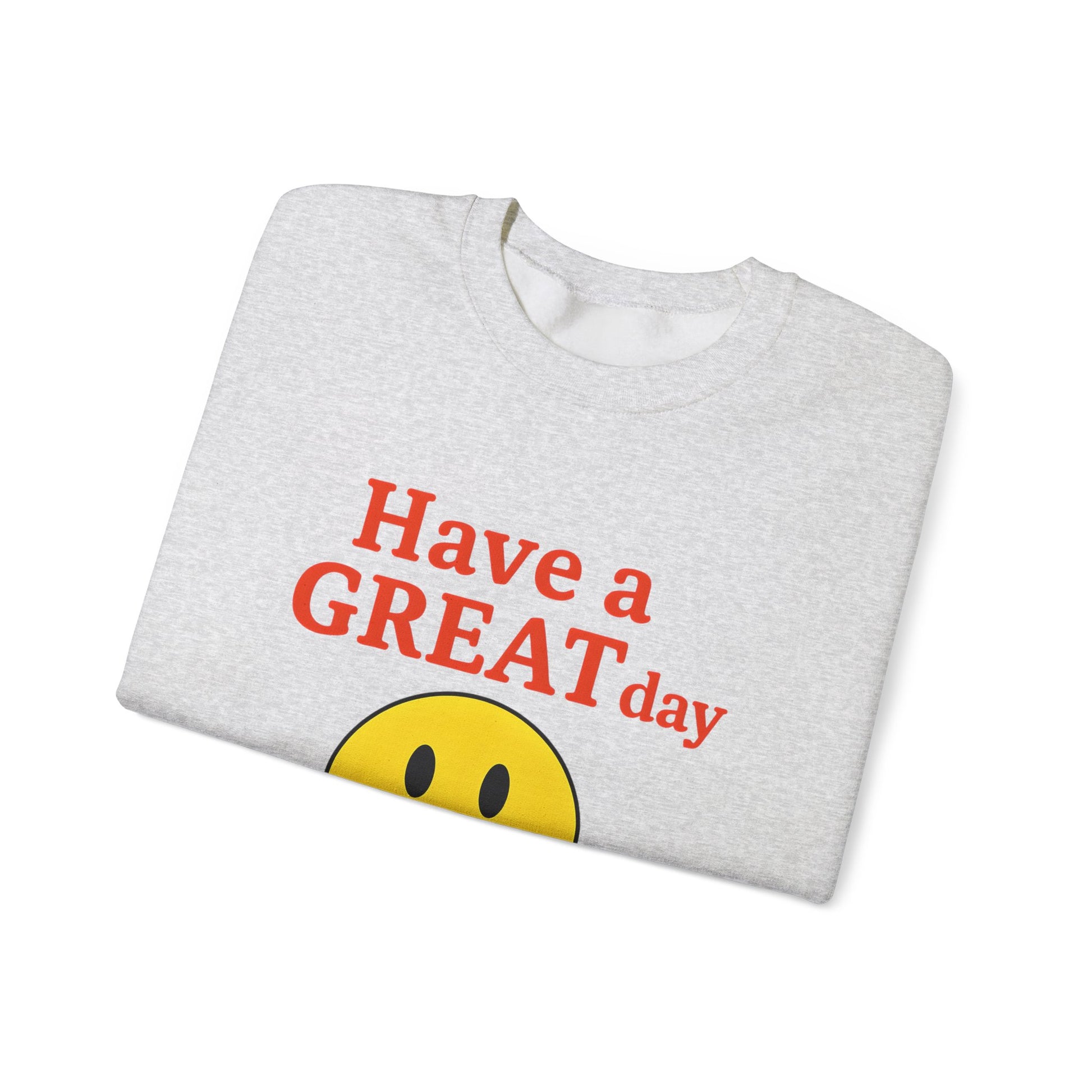 Happy Vibes Crewneck Sweatshirt, Motivational Gift, Feel-Good Fashion, Unisex Pullover, Casual Wear