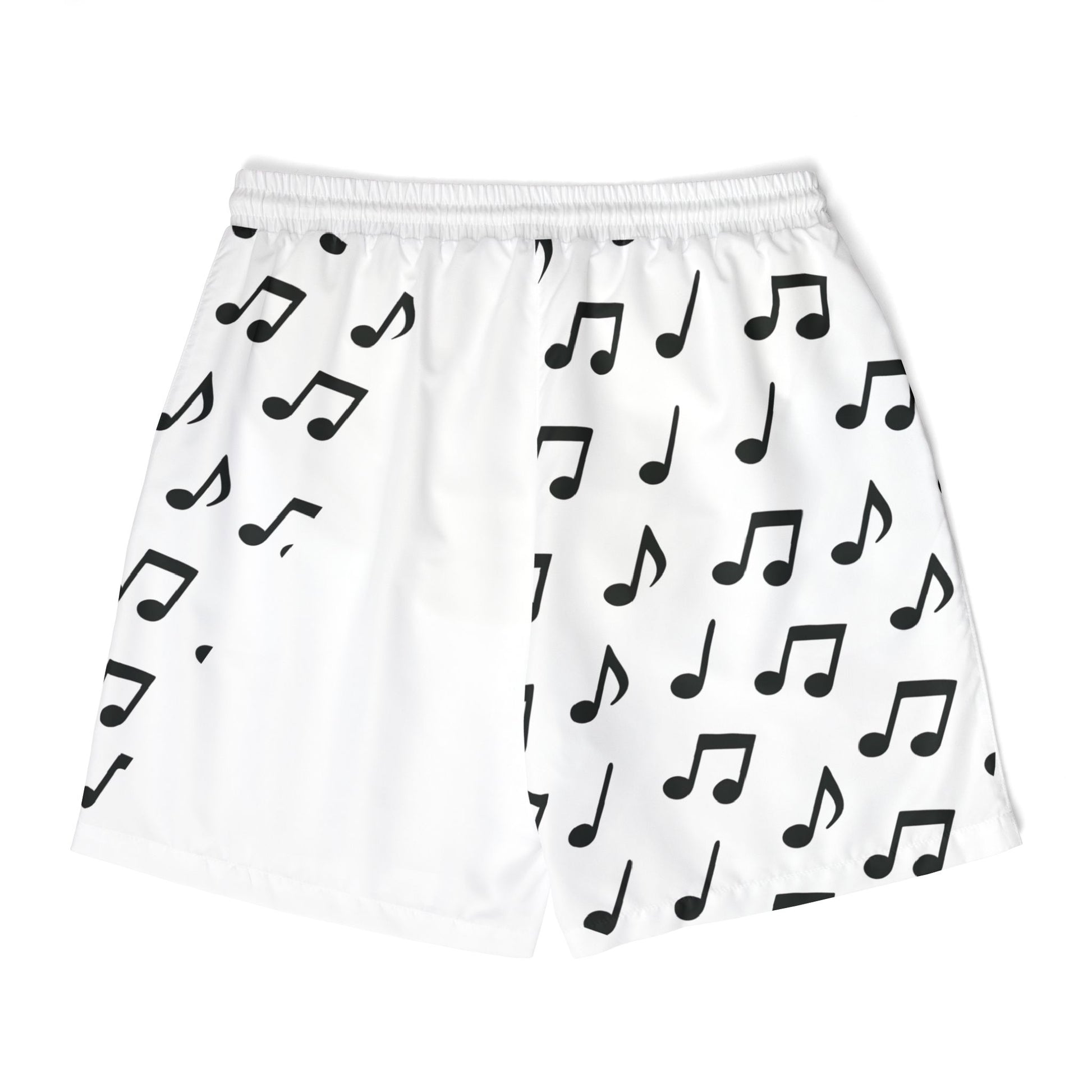 Musical Note Swim Shorts | Unisex Beachwear, Summer Swim Trunks, Gift for Music Lovers, Beach Party Essentials, Festival Gear