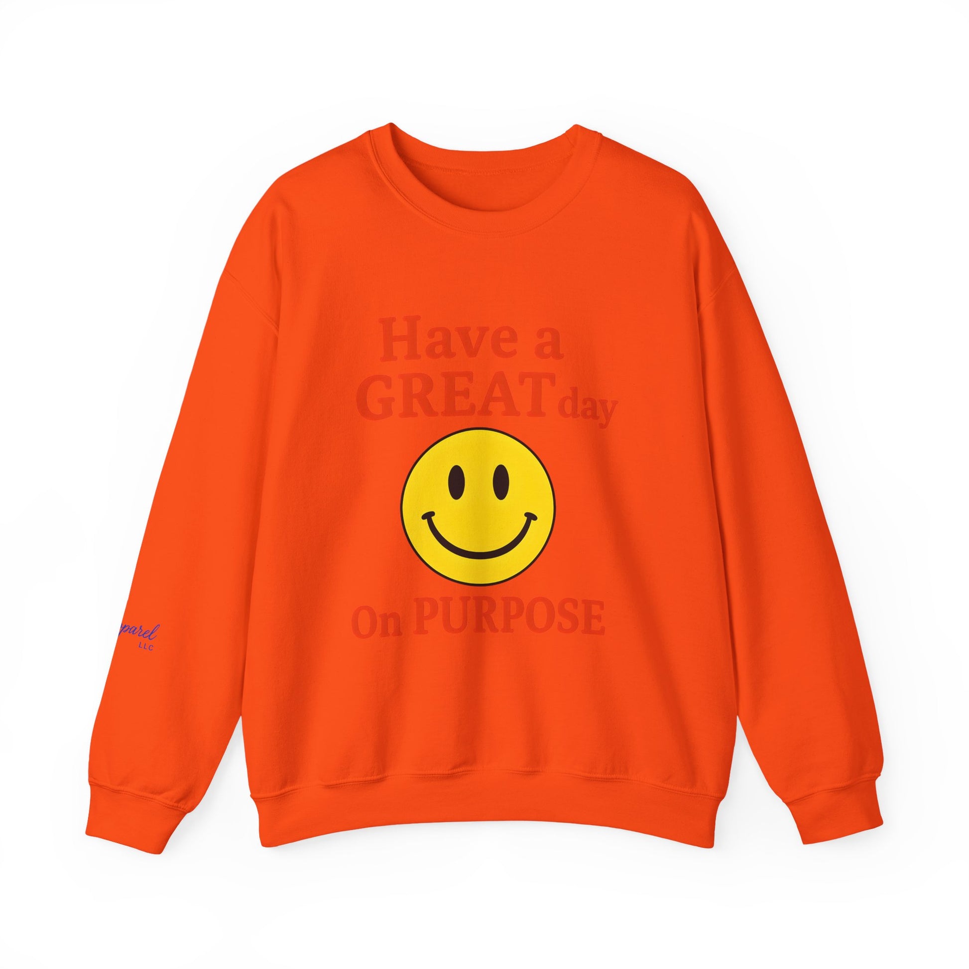 Happy Vibes Crewneck Sweatshirt, Motivational Gift, Feel-Good Fashion, Unisex Pullover, Casual Wear