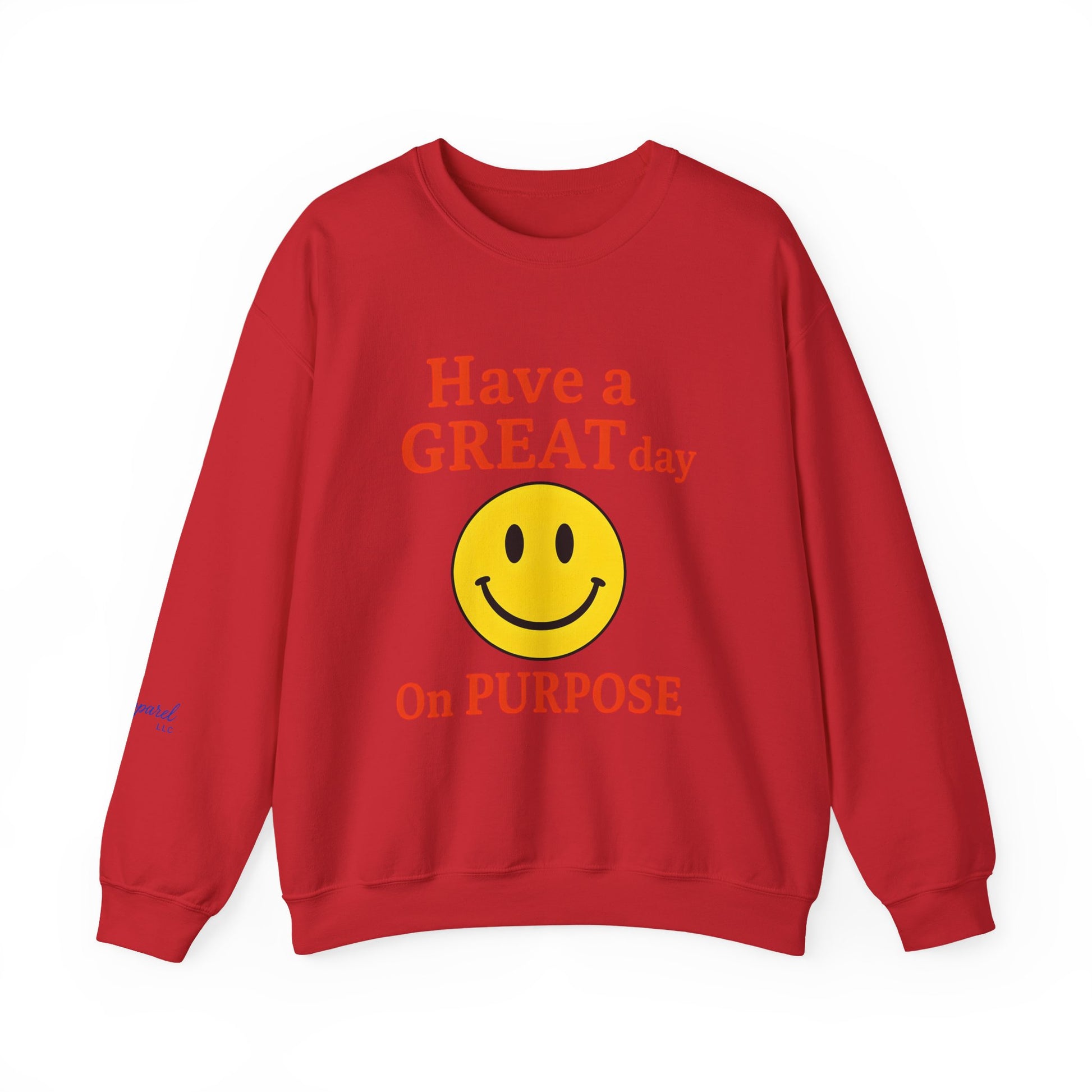 Happy Vibes Crewneck Sweatshirt, Motivational Gift, Feel-Good Fashion, Unisex Pullover, Casual Wear
