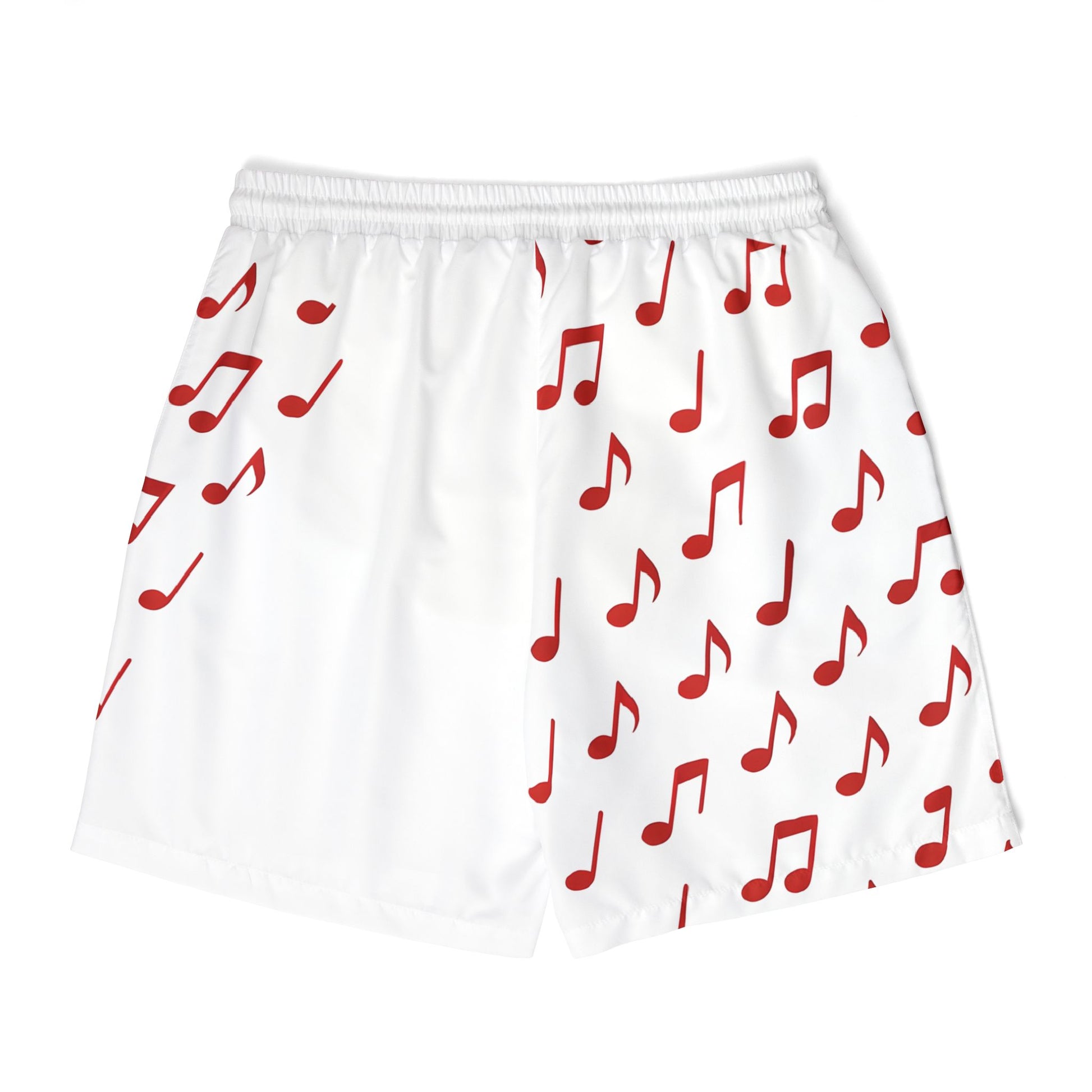 Musical Notes Unisex Swim Shorts | Summer Beachwear, Pool Party, Gift for Music Lovers, Vacation Essentials, Trendy Swimwear