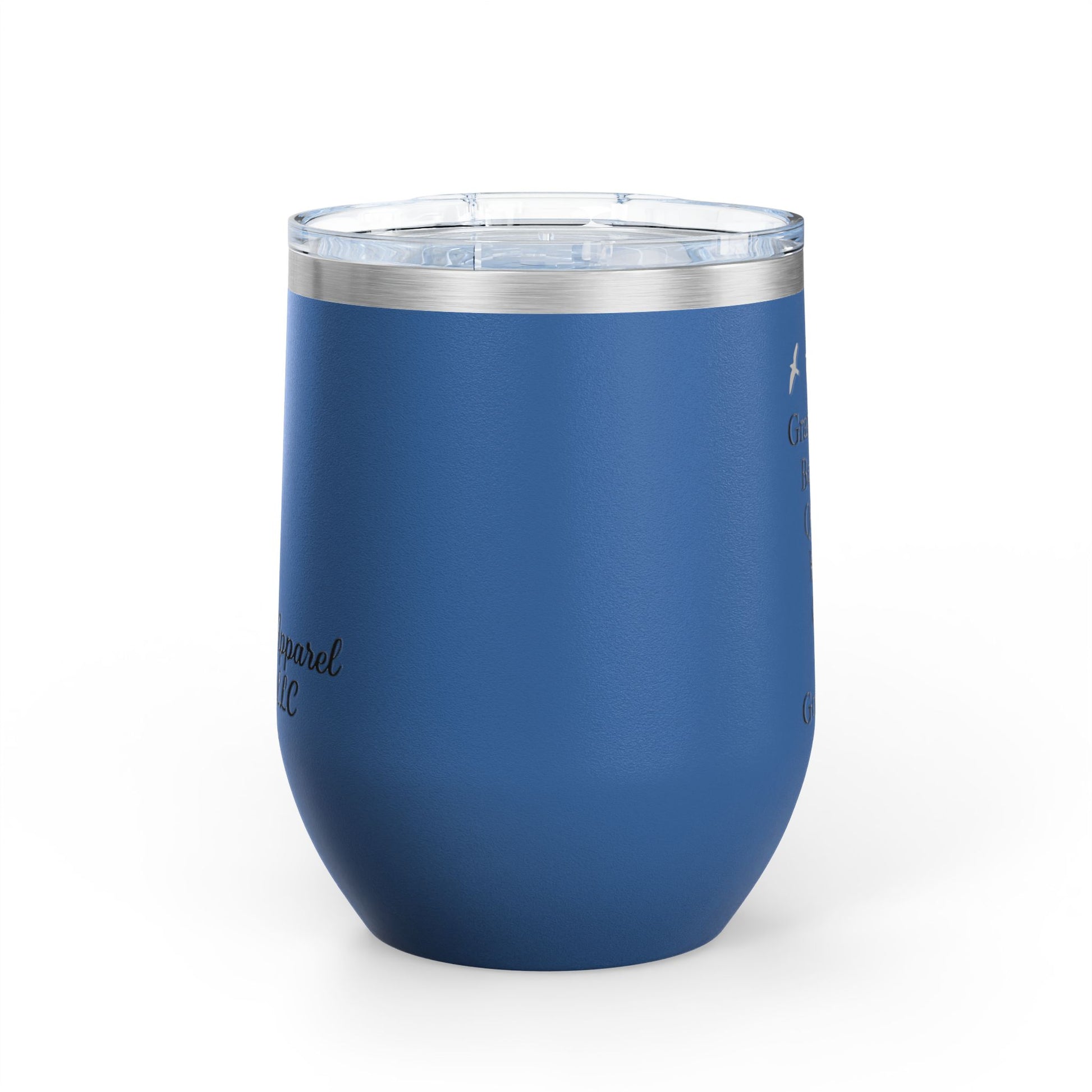 Elegant Insulated Wine Tumbler, Grand Rising Quotes, Gift for Her, Birthday, Bridal Shower, Relaxation, Outdoor Events