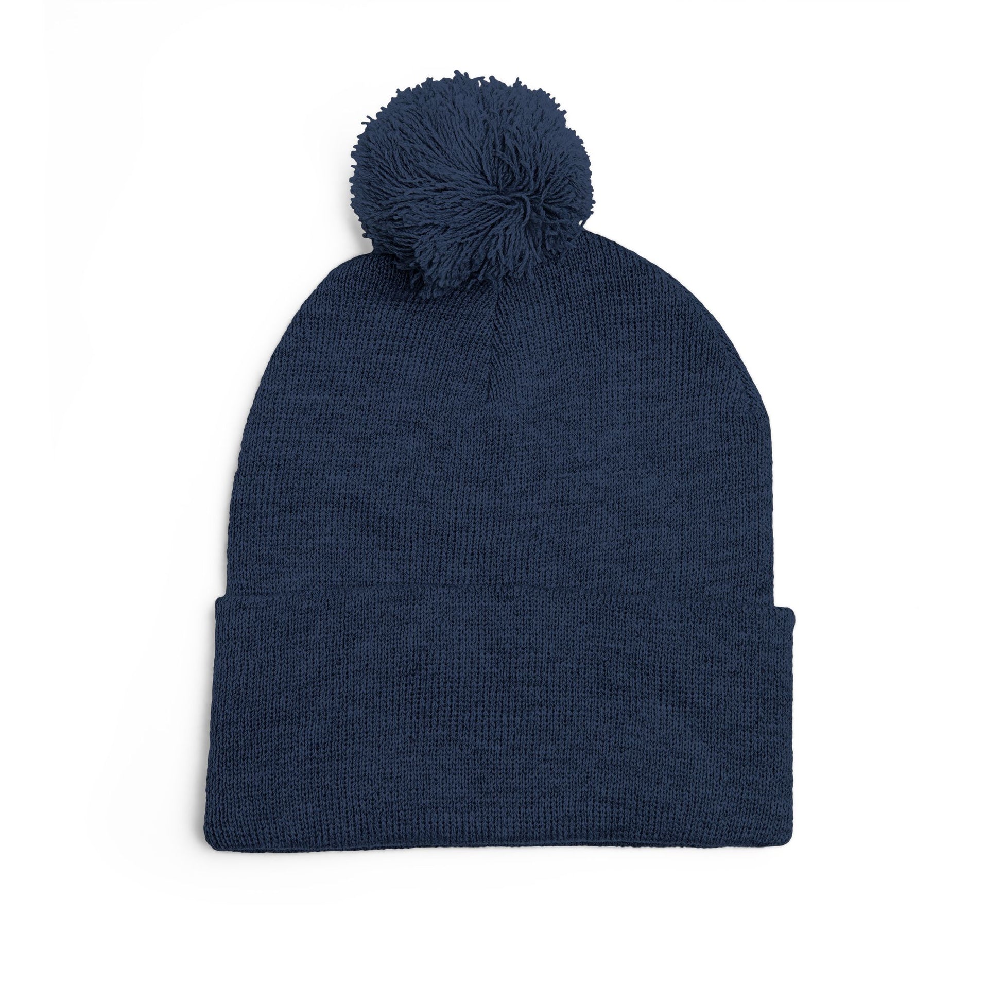 Cozy Pom-Pom Knit Cap - It's Not That Serious, Funny Winter Hat, Embroidered Beanie, Gift for Friends, Casual Style