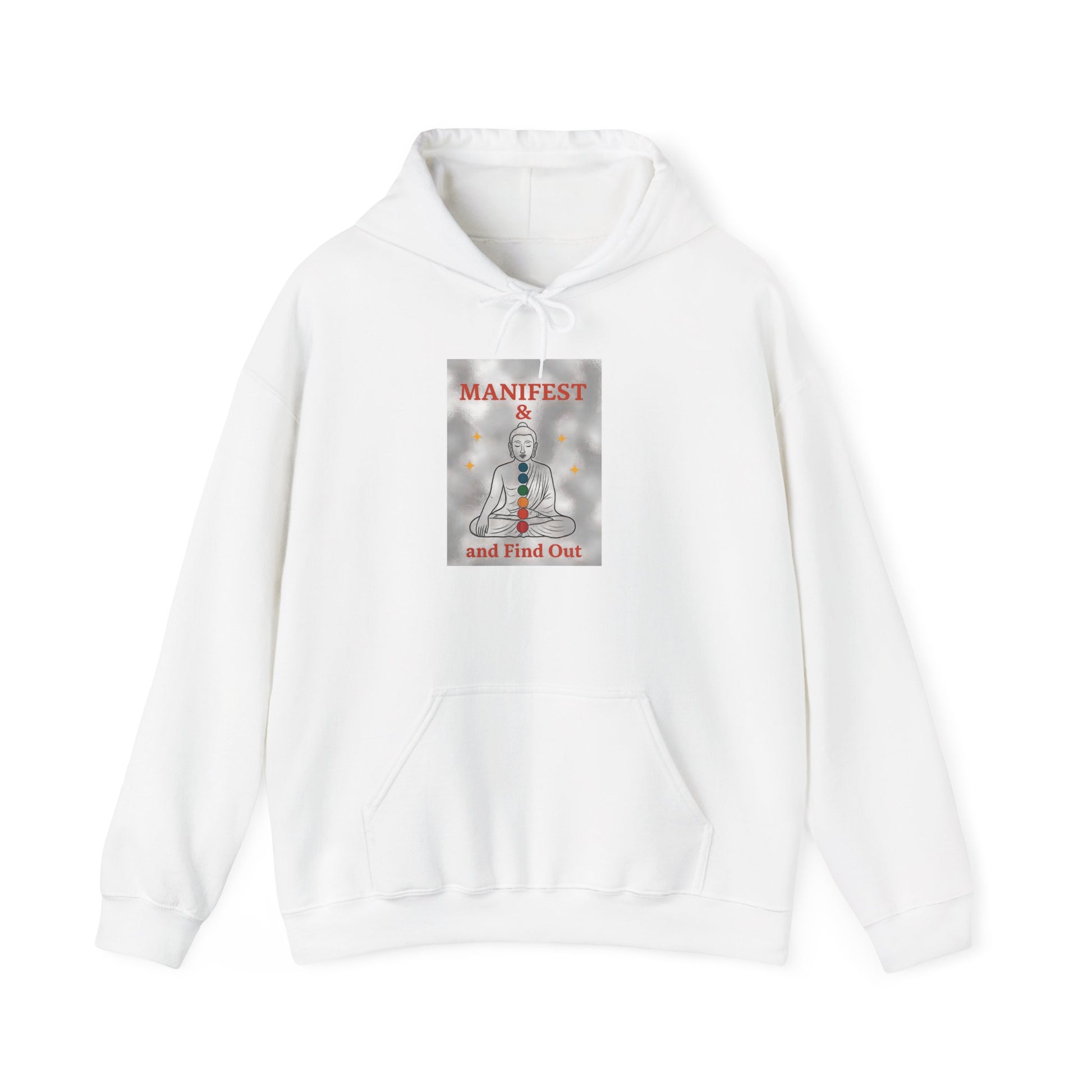 Manifest Your Dreams Hooded Sweatshirt, Cozy Unisex Sweatshirt, Inspirational Gift, Meditation Apparel, Spiritual Hoodies, Fashion for All