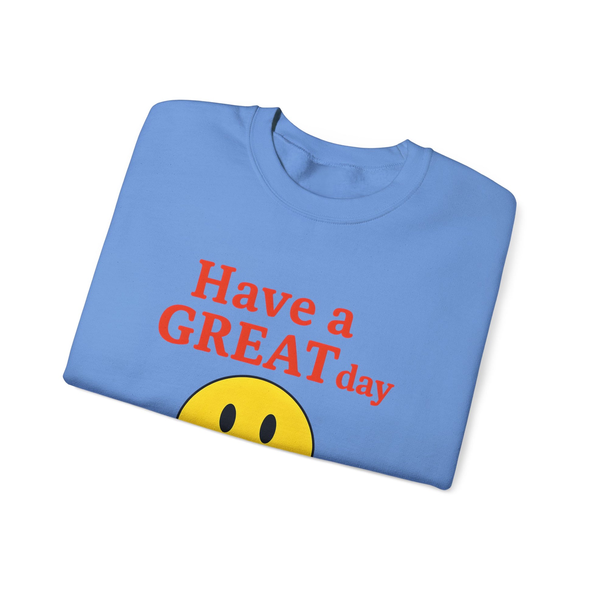 Happy Vibes Crewneck Sweatshirt, Motivational Gift, Feel-Good Fashion, Unisex Pullover, Casual Wear