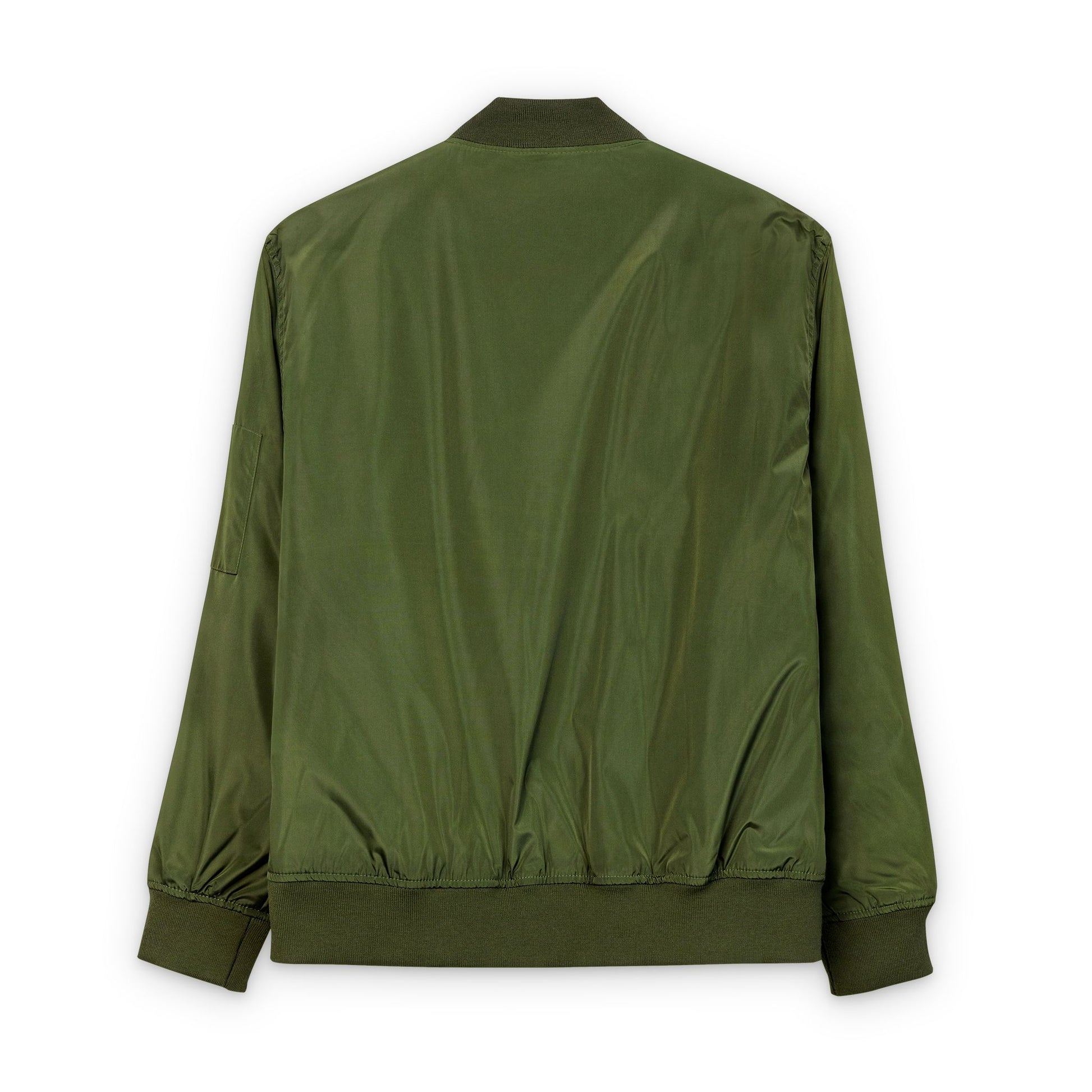 Eco-Friendly Embroidered Bomber Jacket, Sustainable Fashion, Gift for Him/Her, Streetwear Style, Perfect for Recycled Fashion Lovers