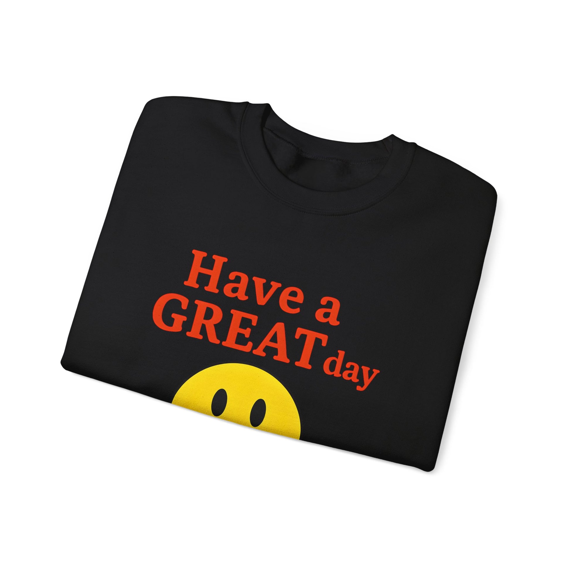Happy Vibes Crewneck Sweatshirt, Motivational Gift, Feel-Good Fashion, Unisex Pullover, Casual Wear