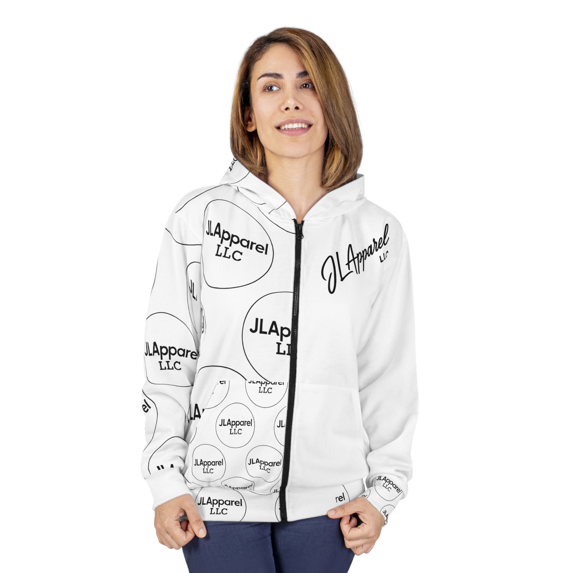 Trendy Unisex Zip Hoodie - Cozy Streetwear for Everyday Style, Perfect Gift for Friends, Casual Wear, Fashion Statement, Unique Design