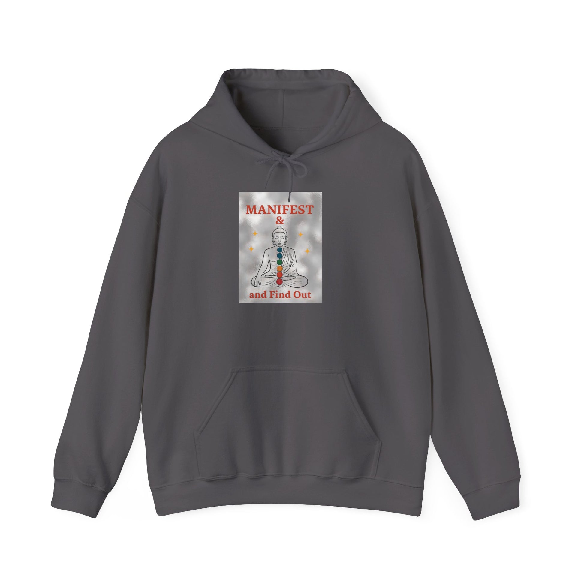 Manifest Your Dreams Hooded Sweatshirt, Cozy Unisex Sweatshirt, Inspirational Gift, Meditation Apparel, Spiritual Hoodies, Fashion for All