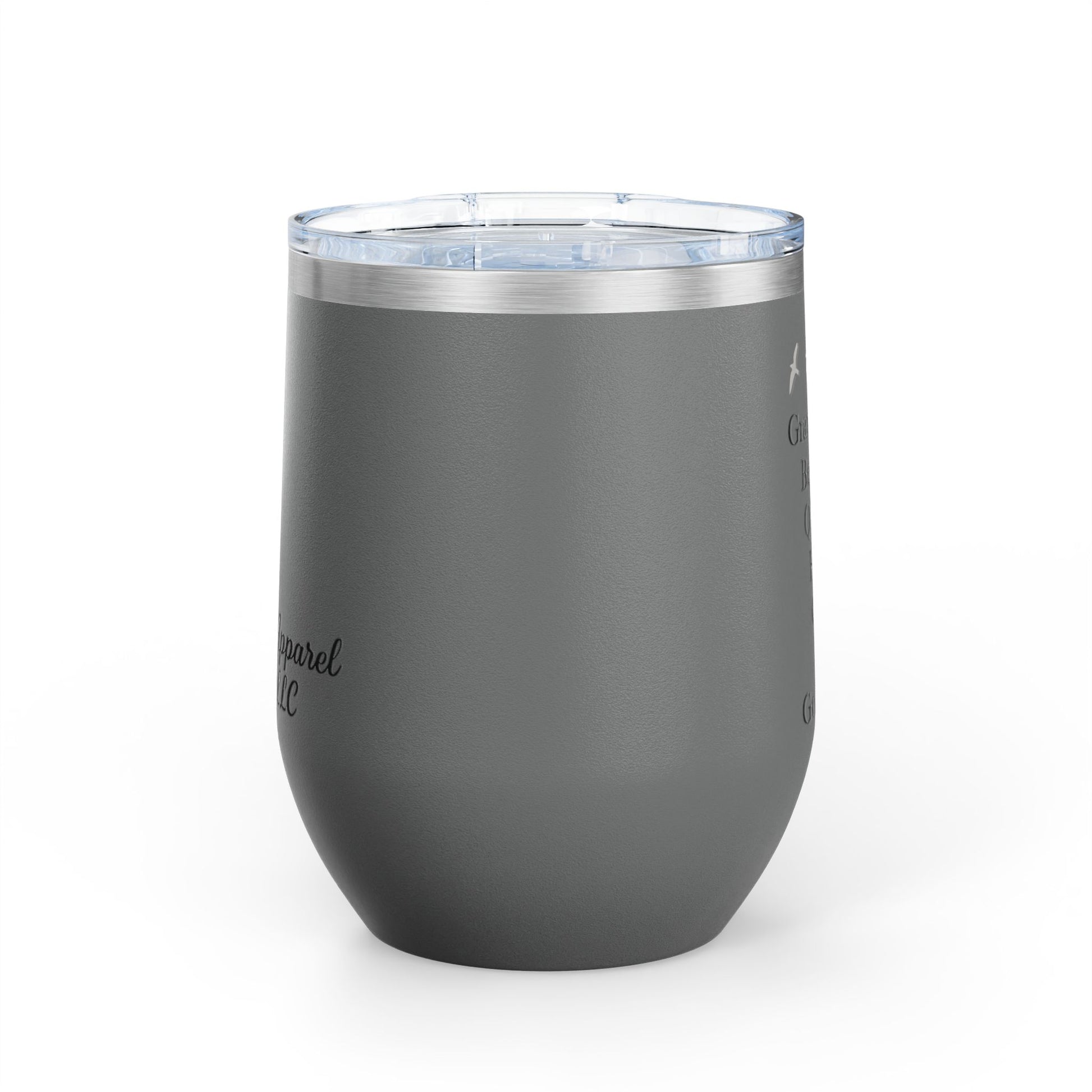Elegant Insulated Wine Tumbler, Grand Rising Quotes, Gift for Her, Birthday, Bridal Shower, Relaxation, Outdoor Events