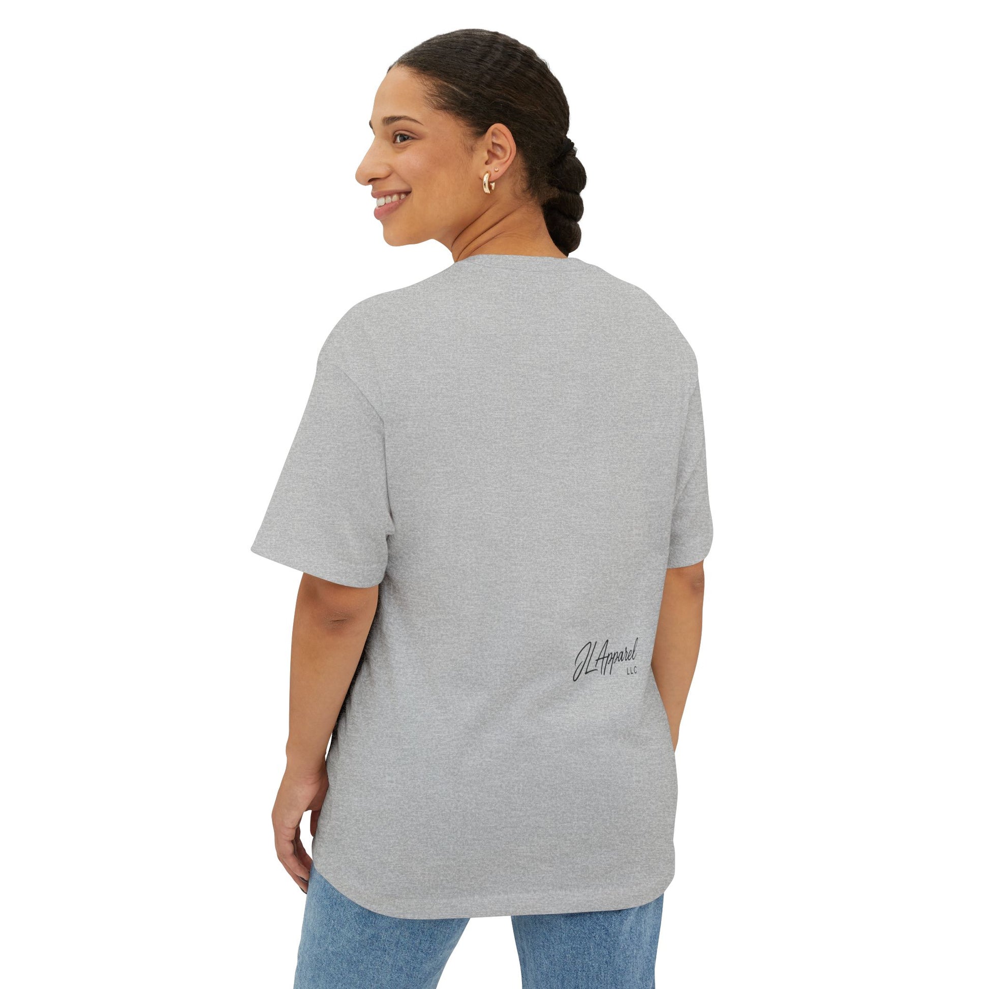Grand Rising Unisex Oversized Boxy Tee with Eye Design, Spiritual T-Shirt, Positive Vibes Apparel, Gift for Soul Seekers, Relaxed Fit Shirt