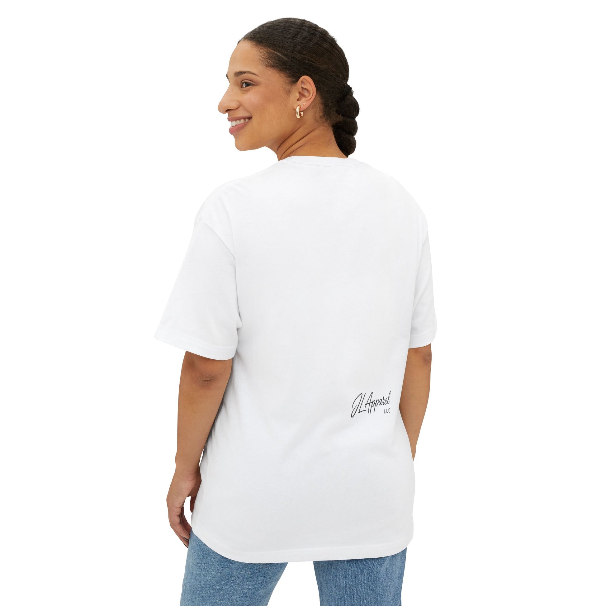 Grand Rising Unisex Oversized Boxy Tee with Eye Design, Spiritual T-Shirt, Positive Vibes Apparel, Gift for Soul Seekers, Relaxed Fit Shirt