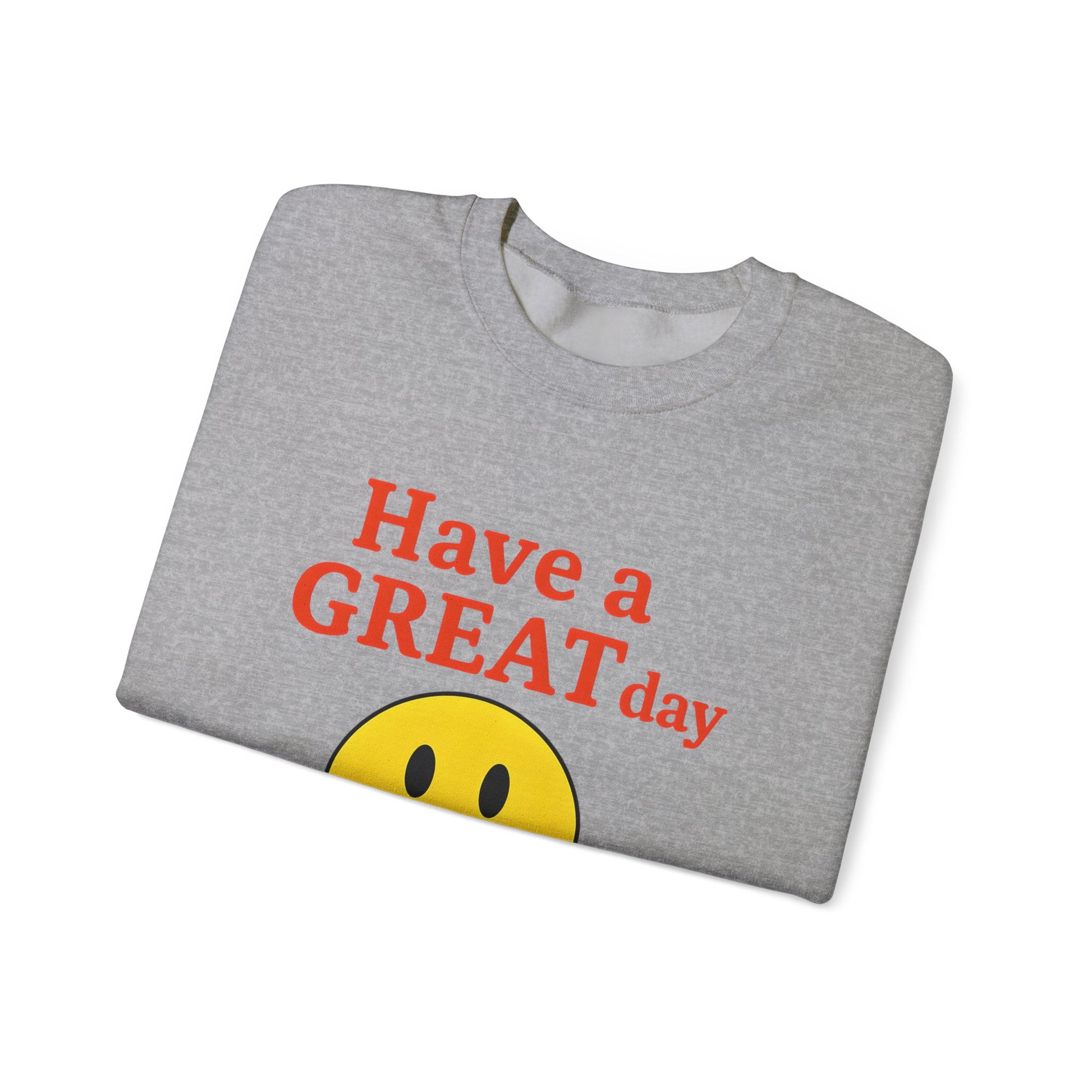 Happy Vibes Crewneck Sweatshirt, Motivational Gift, Feel-Good Fashion, Unisex Pullover, Casual Wear