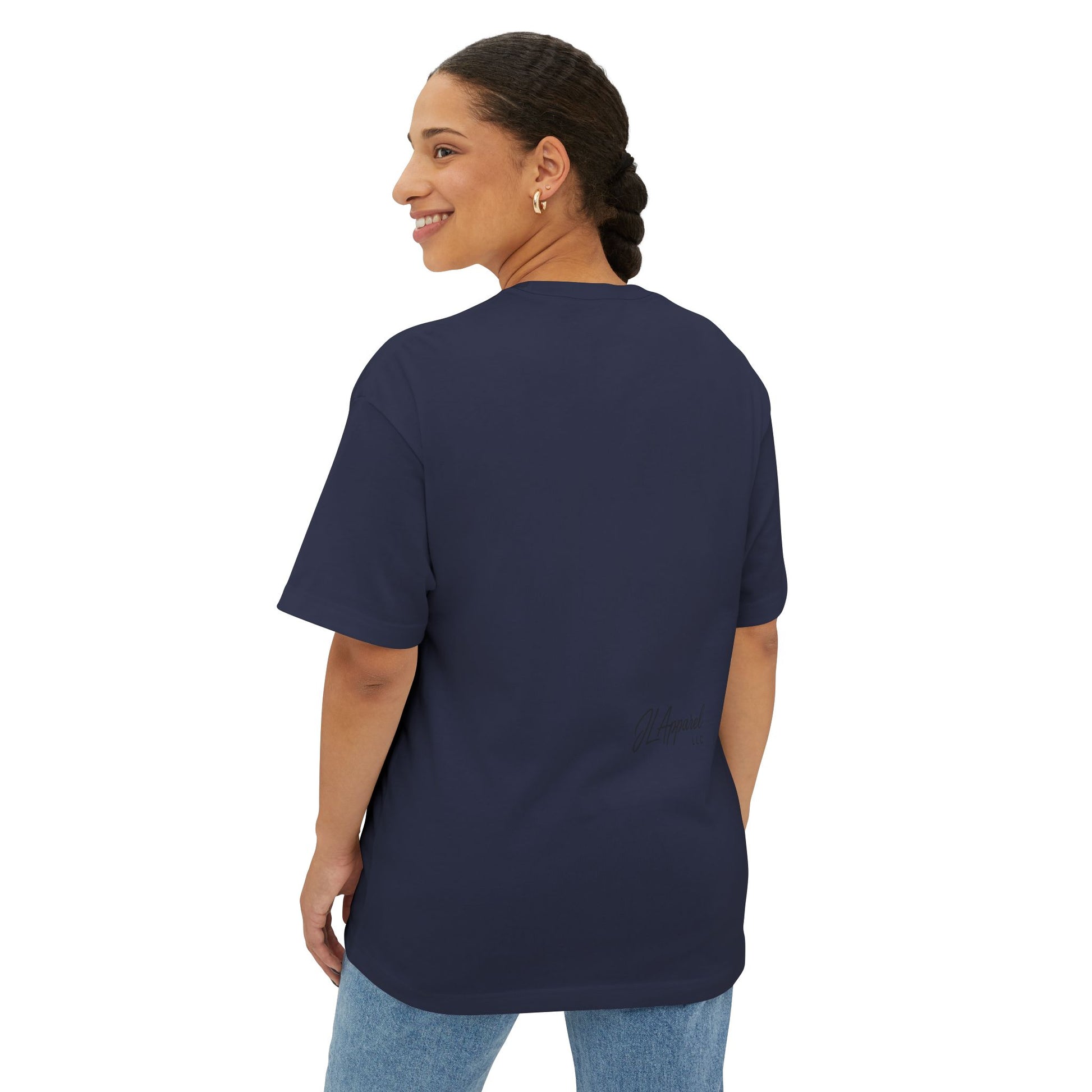 Grand Rising Unisex Oversized Boxy Tee with Eye Design, Spiritual T-Shirt, Positive Vibes Apparel, Gift for Soul Seekers, Relaxed Fit Shirt