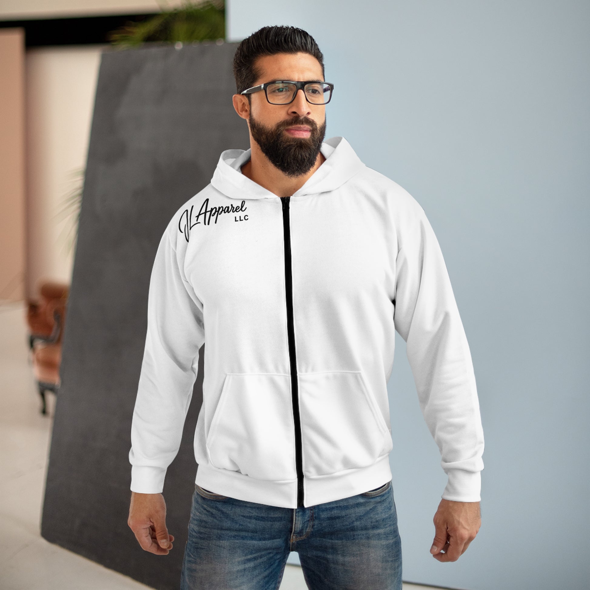 Grand Rising Unisex Zip Hoodie, Inspirational Zip Up, Motivational Wear, Gift for Kings and Queens, Unisex Apparel, Spirit Wear