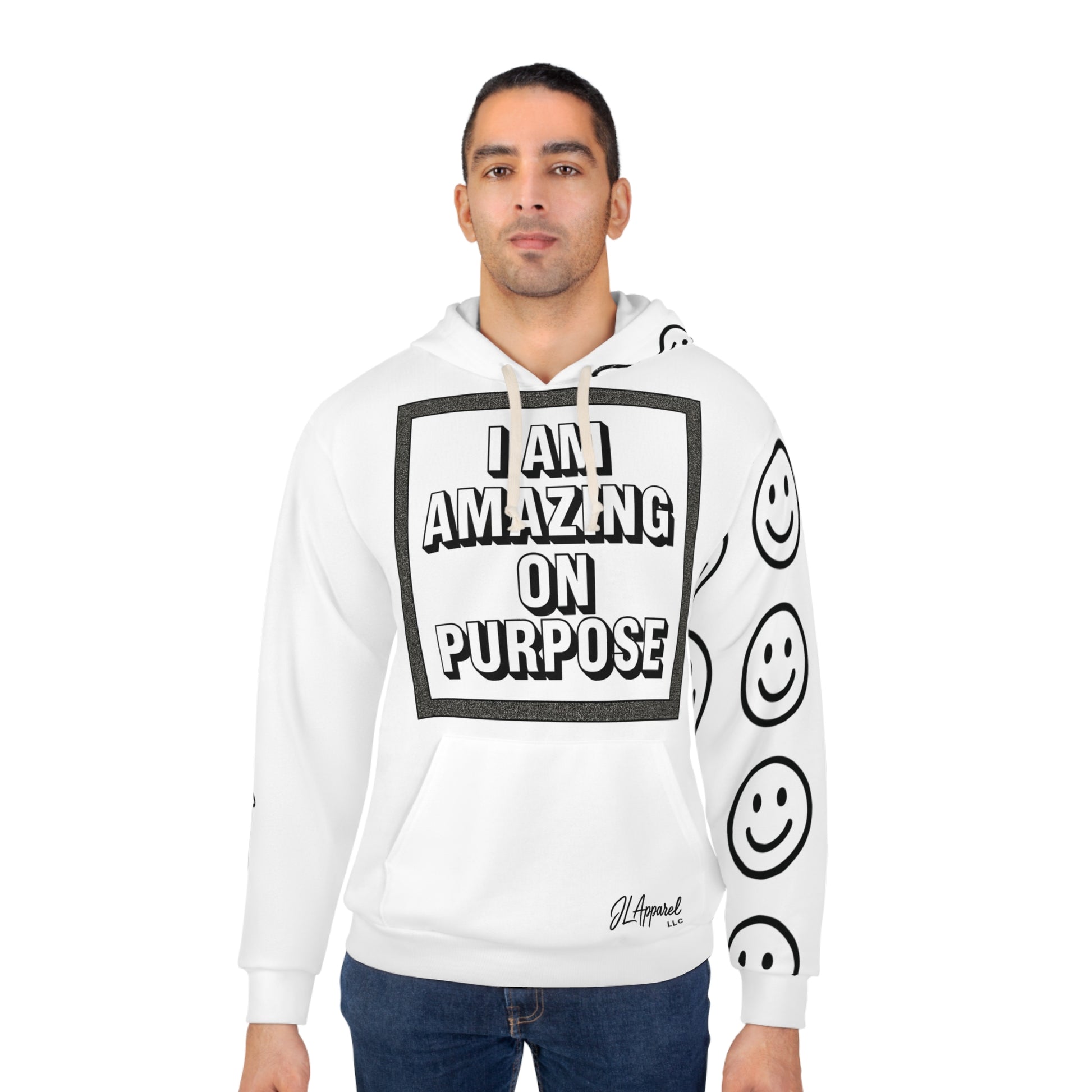 Inspirational Unisex Hoodie, Positive Vibes Sweatshirt, Motivational Fashion, Gift for Friends, Happy Attitude Fashion
