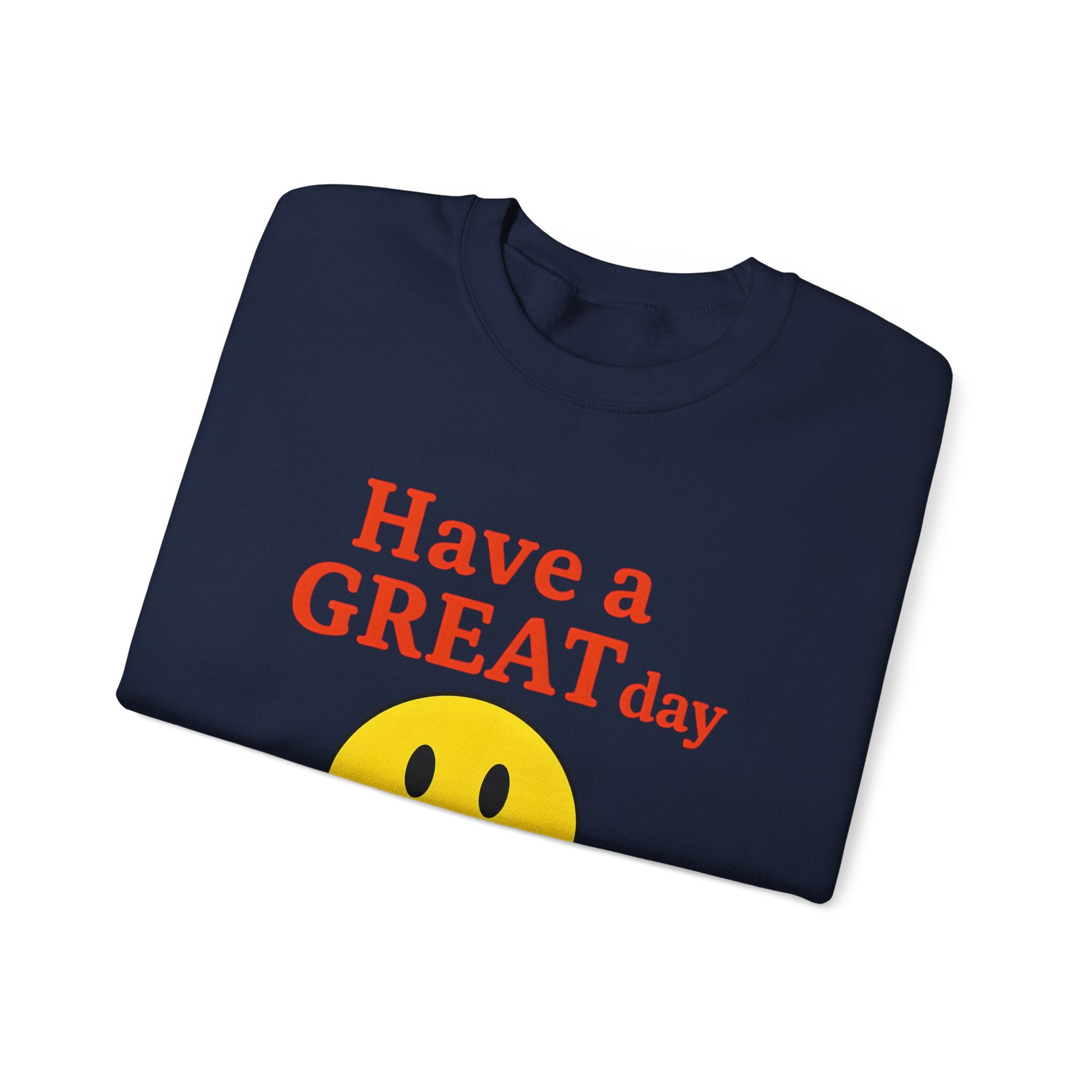 Happy Vibes Crewneck Sweatshirt, Motivational Gift, Feel-Good Fashion, Unisex Pullover, Casual Wear