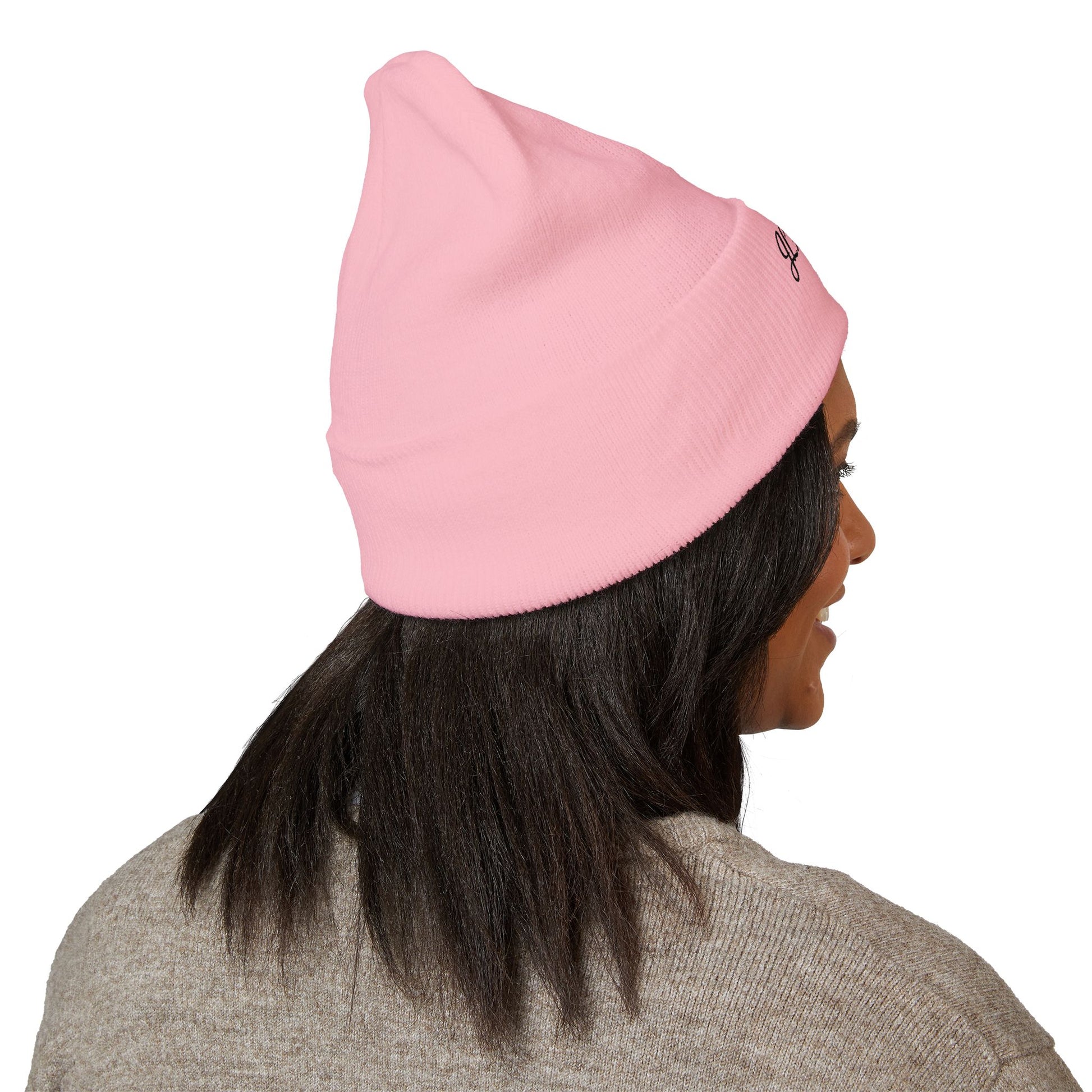 Classic Embroidered Cuffed Beanie for Cozy Style, Winter Gifts, Casual Wear, Personalized Beanie, Custom Headwear, Fashion Accessory