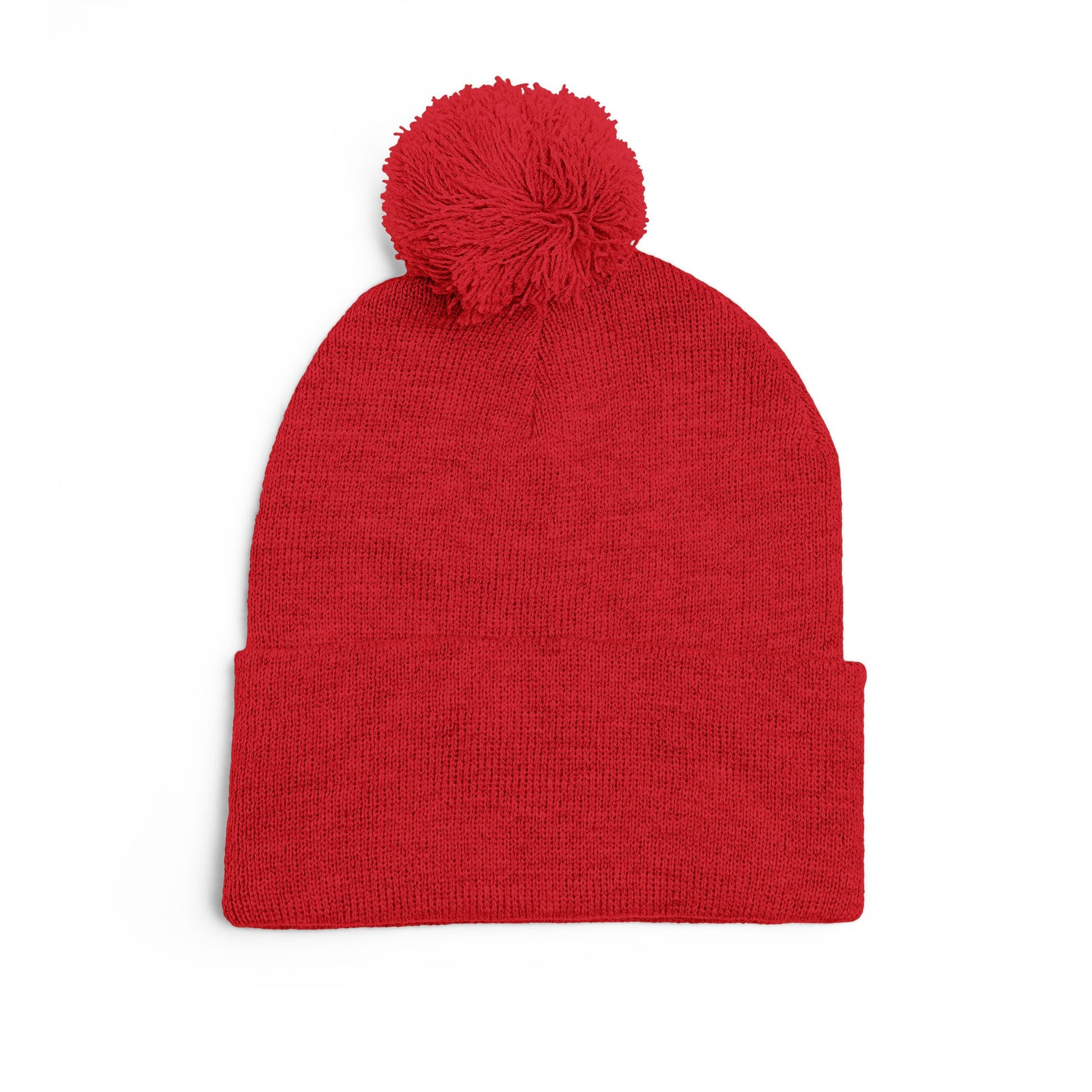 Cozy Pom-Pom Knit Cap - It's Not That Serious, Funny Winter Hat, Embroidered Beanie, Gift for Friends, Casual Style