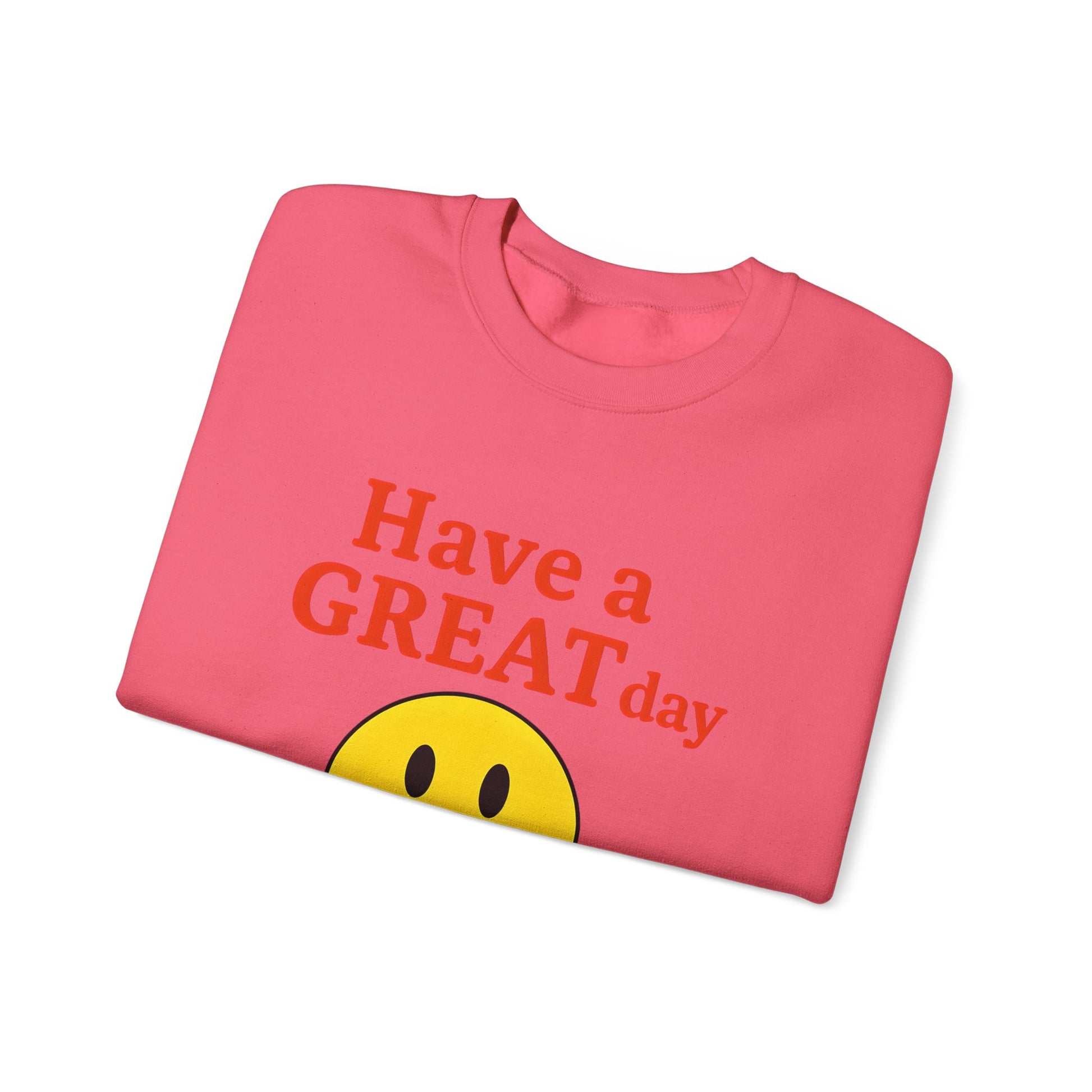 Happy Vibes Crewneck Sweatshirt, Motivational Gift, Feel-Good Fashion, Unisex Pullover, Casual Wear