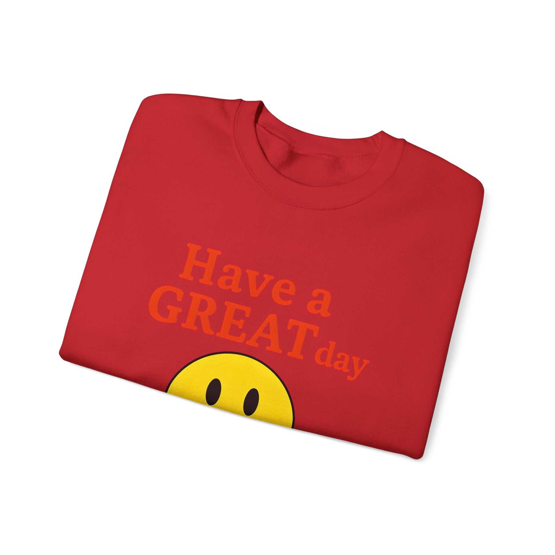 Happy Vibes Crewneck Sweatshirt, Motivational Gift, Feel-Good Fashion, Unisex Pullover, Casual Wear