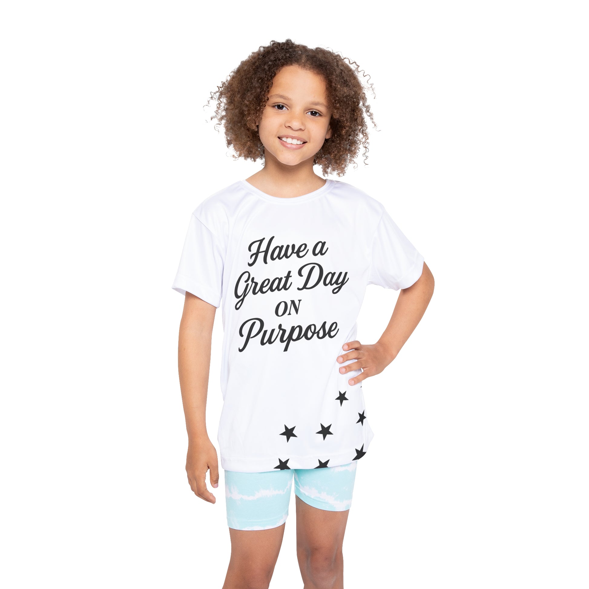 Kids Sports Jersey - Motivational Youth Athletic T-shirt, Perfect for Sports Events, Birthday Gifts, Team Activities, Everyday Wear